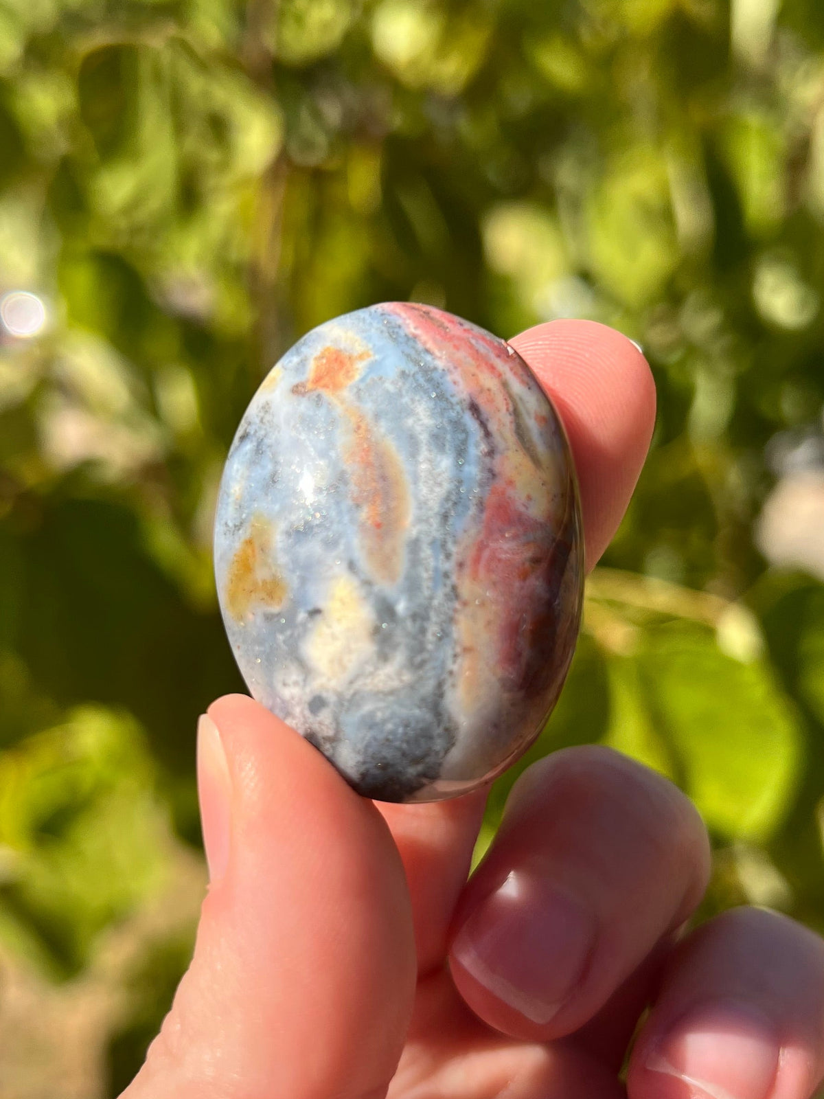 Sea Jasper Palm Stones