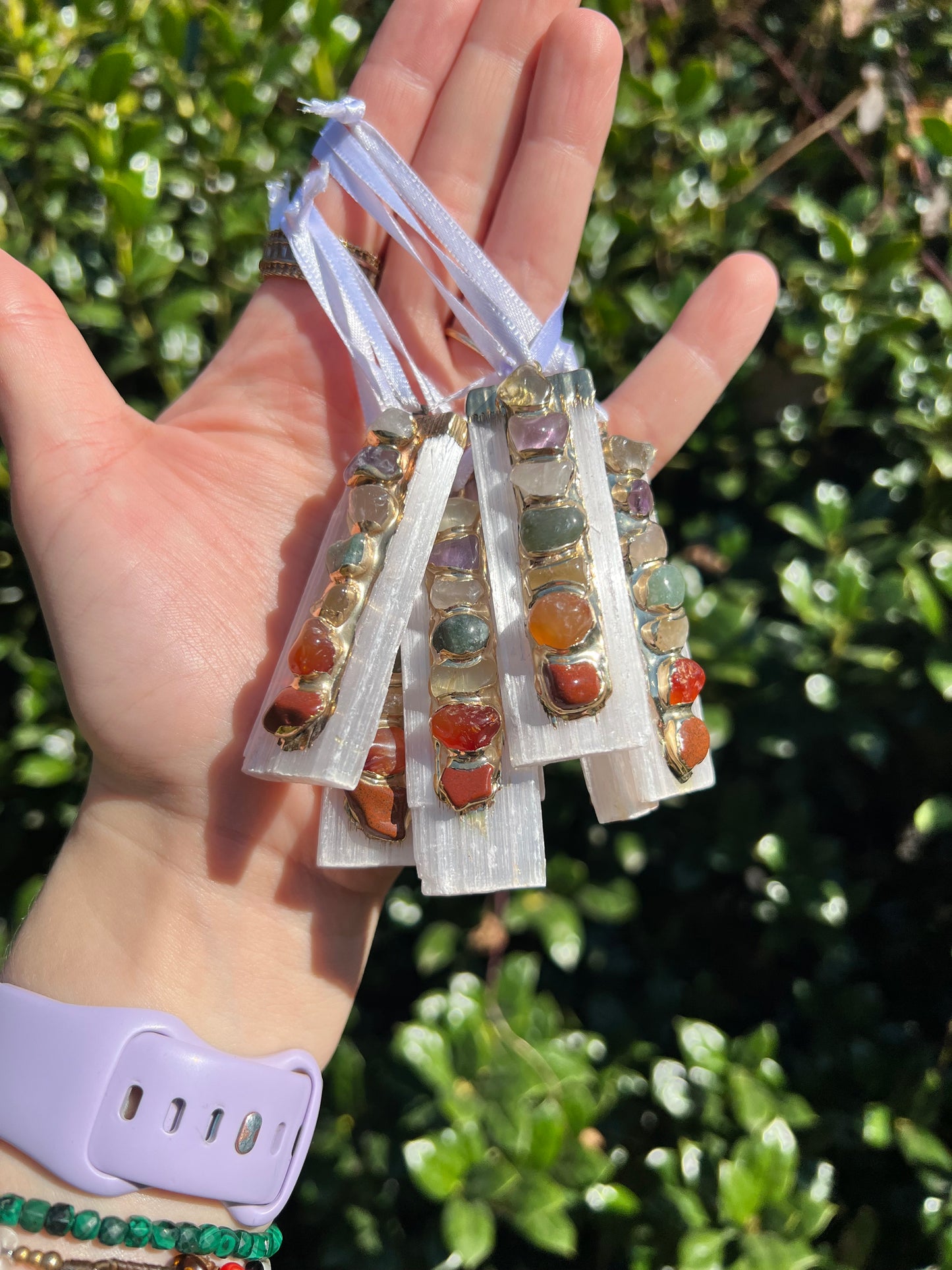 Selenite Crystal Ornaments