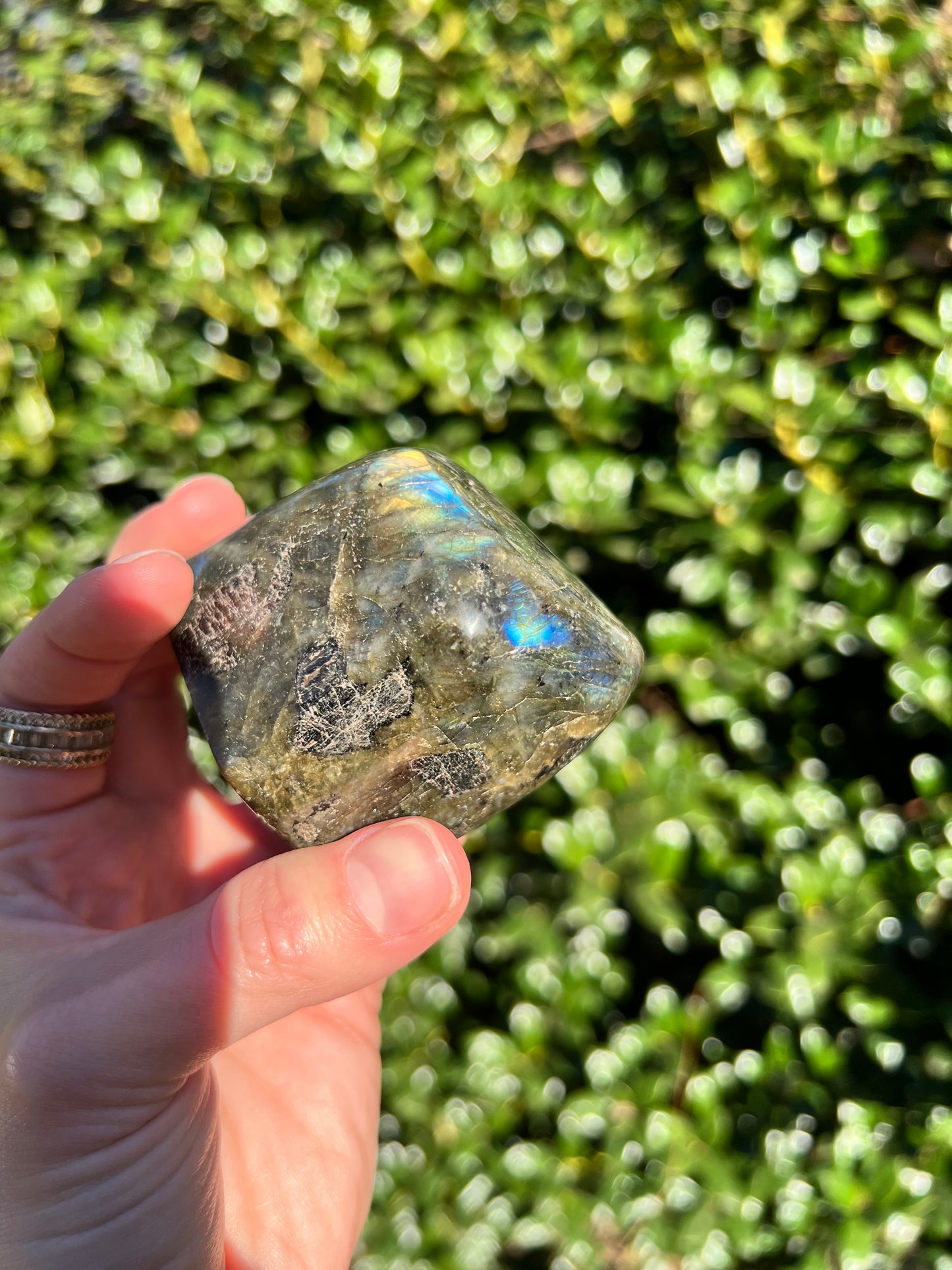 Labradorite Cut Bases