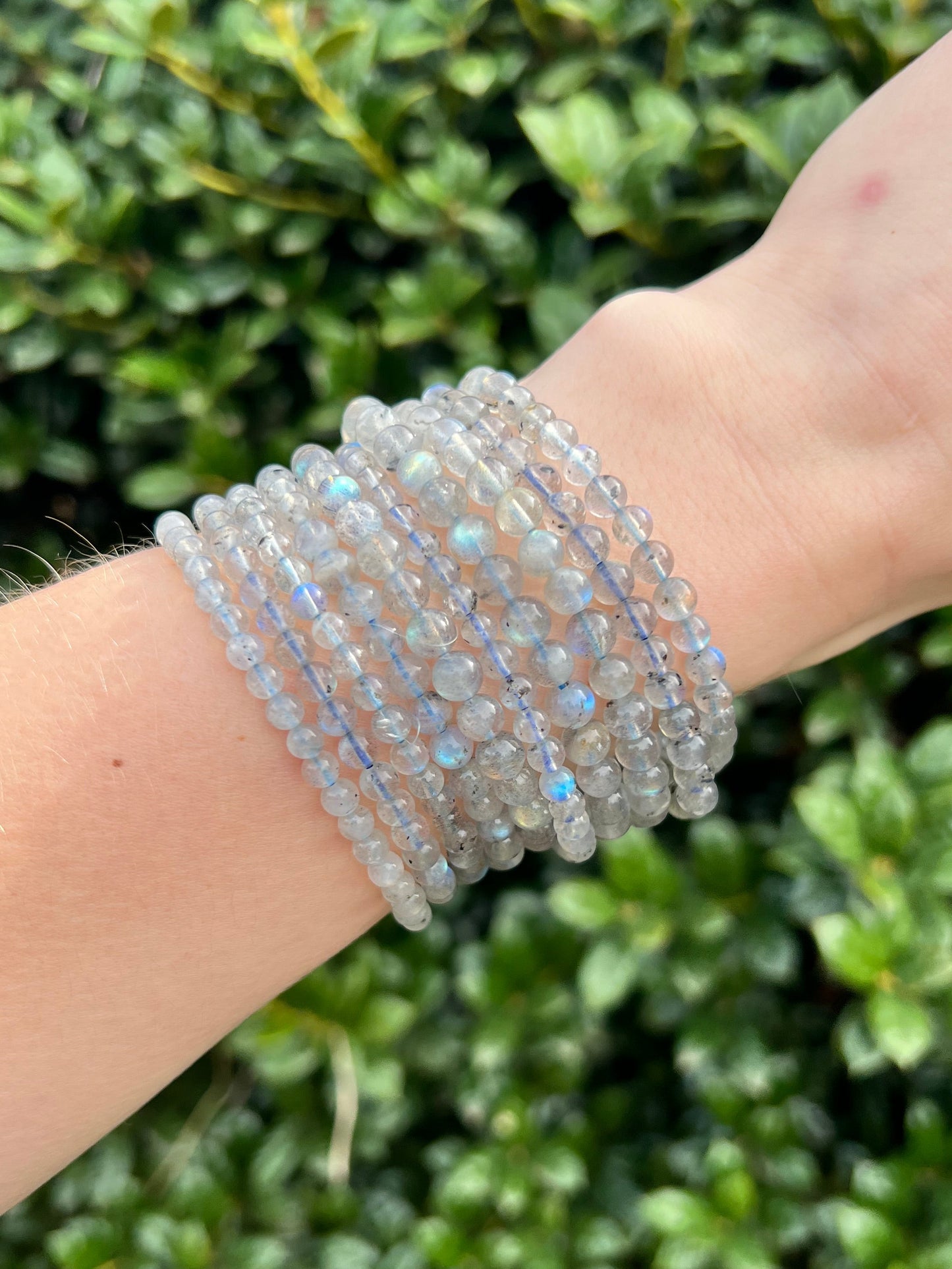 Labradorite Beaded Bracelets