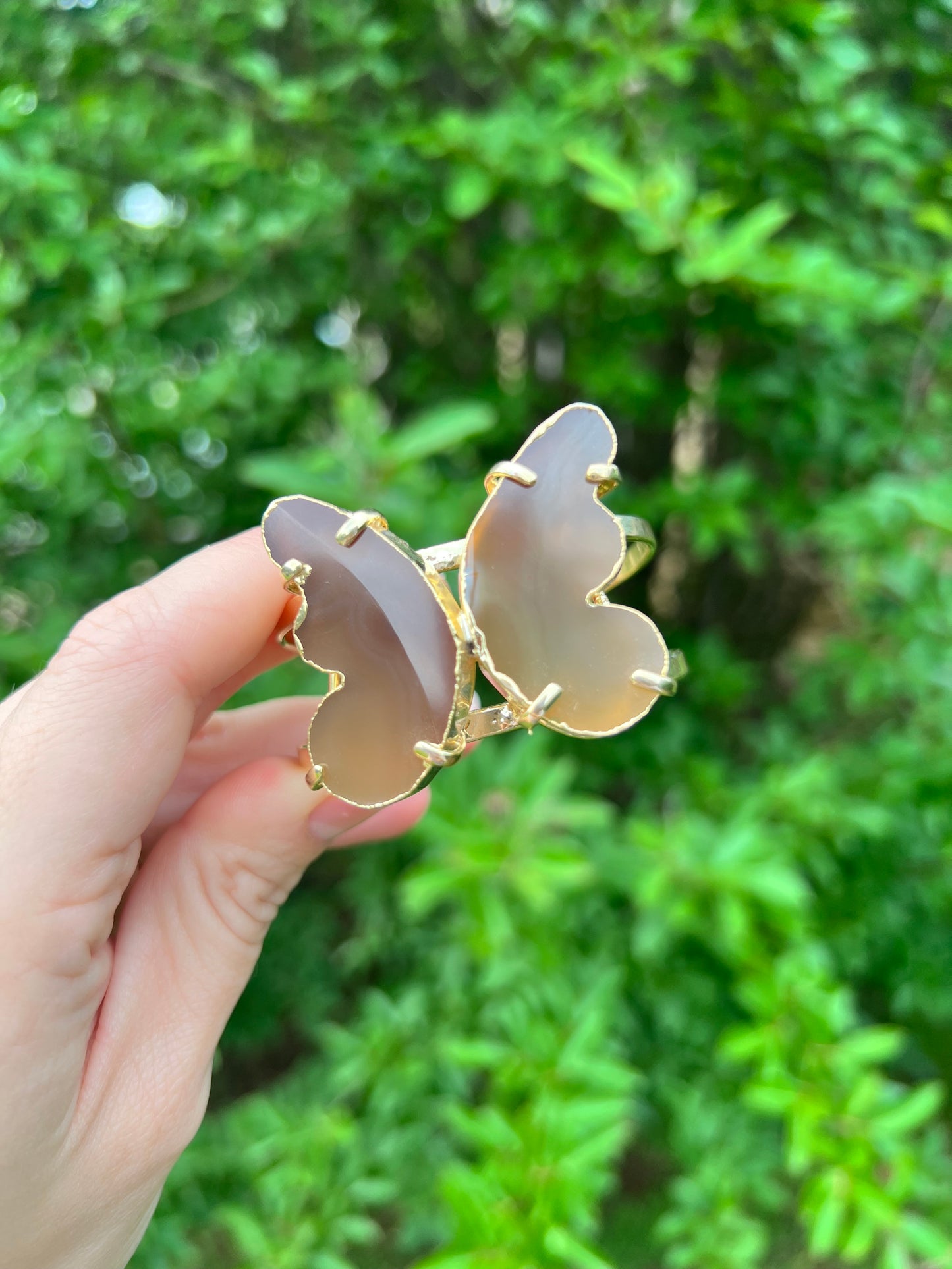 Agate Butterfly Bracelets