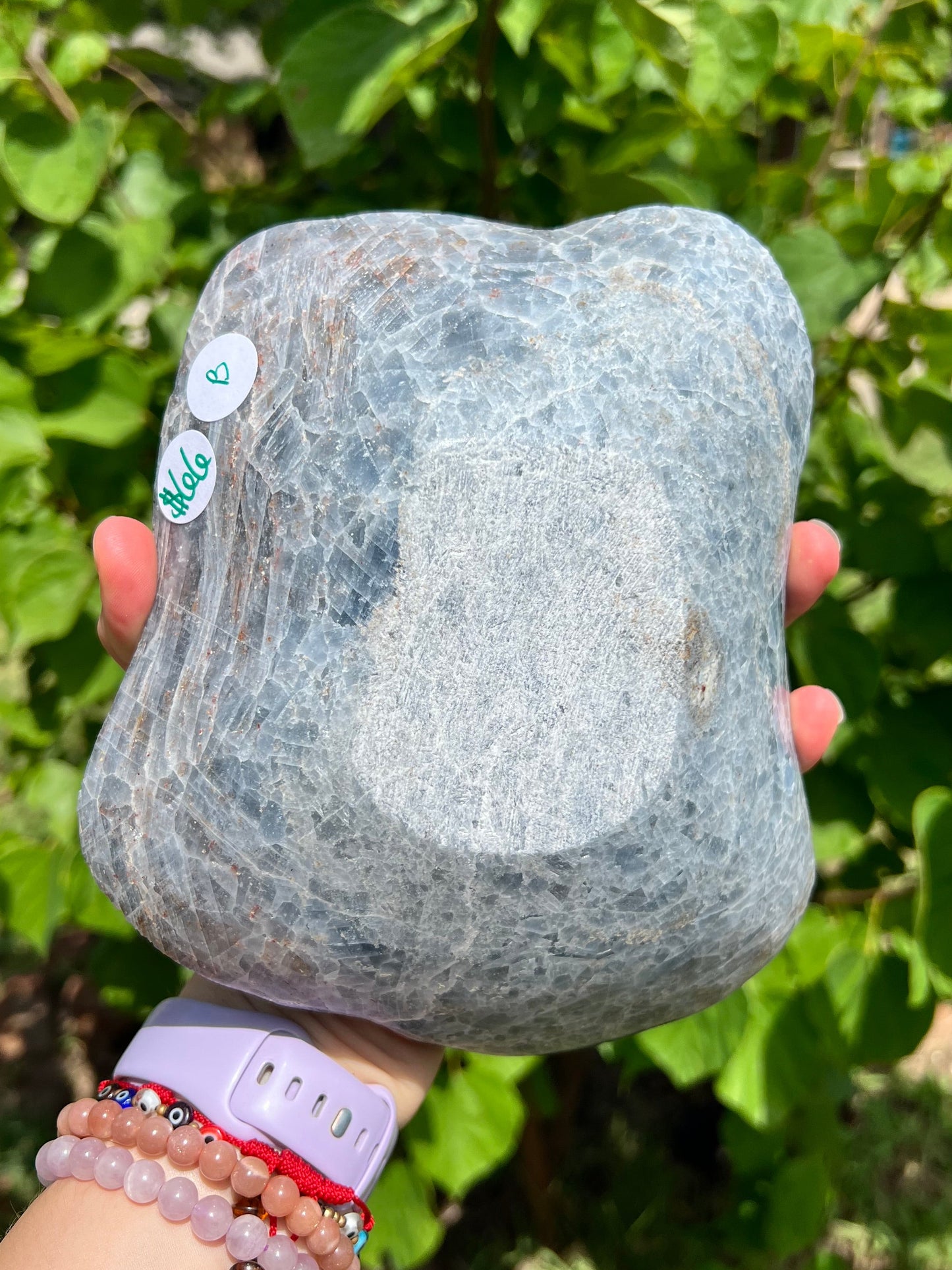 Blue Calcite Bowls