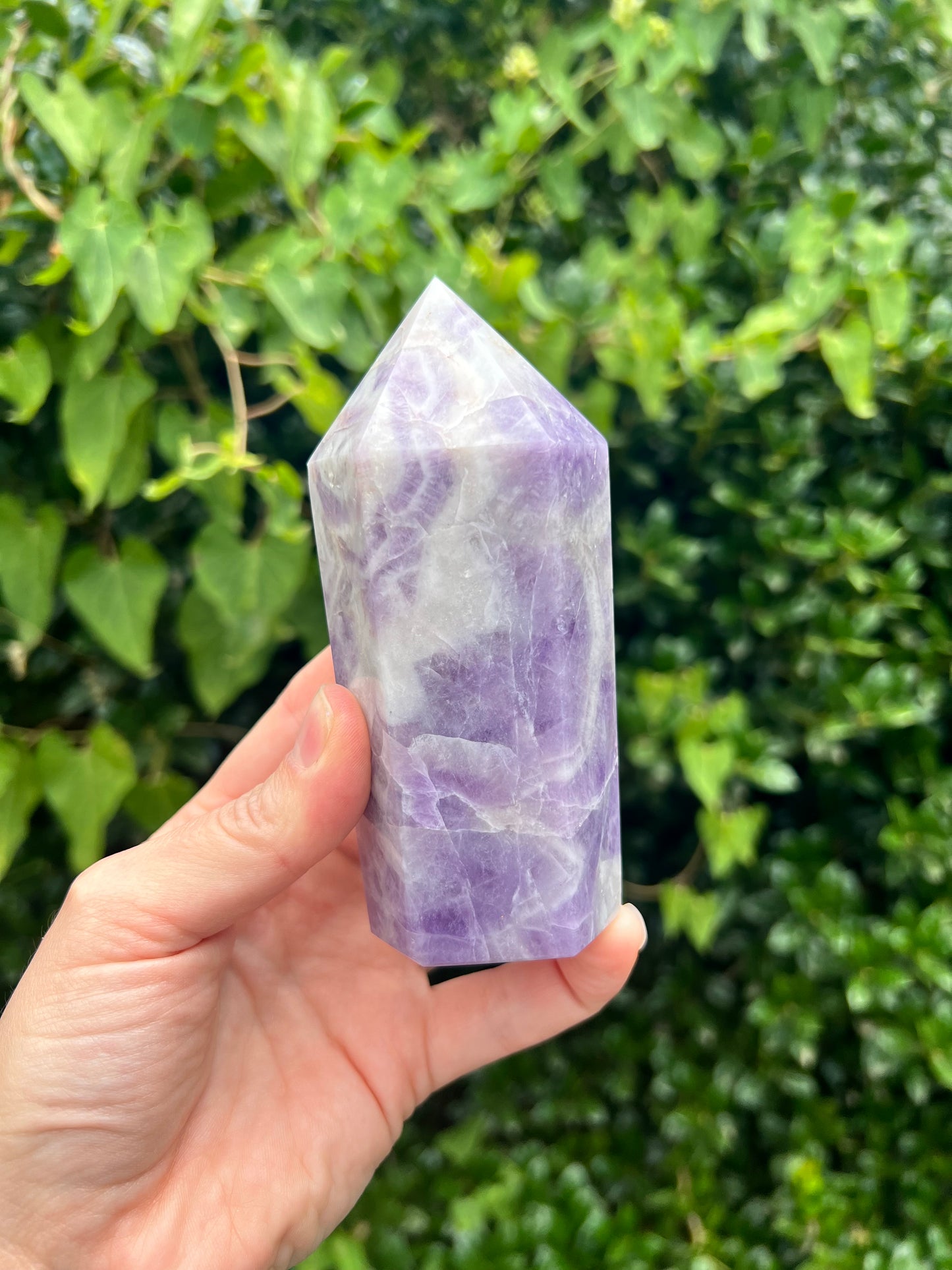 Chevron Amethyst Tower
