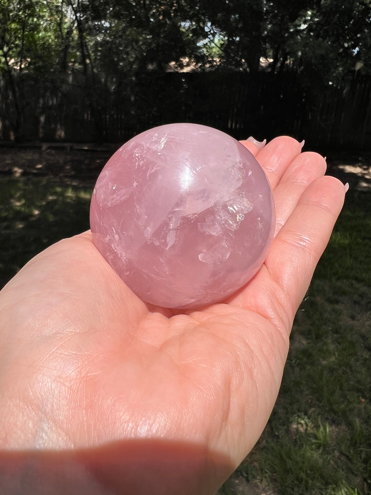 Rose Quartz Spheres