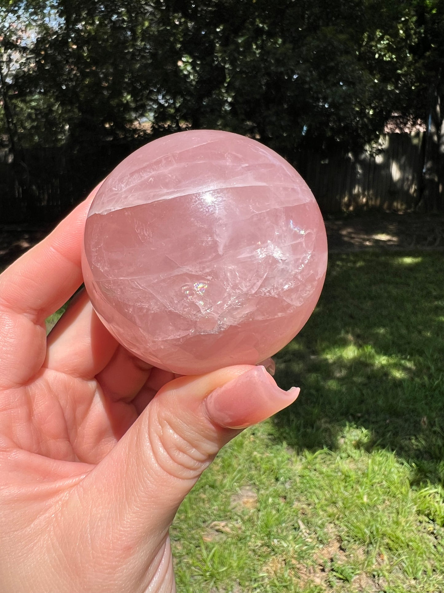 Rose Quartz Spheres