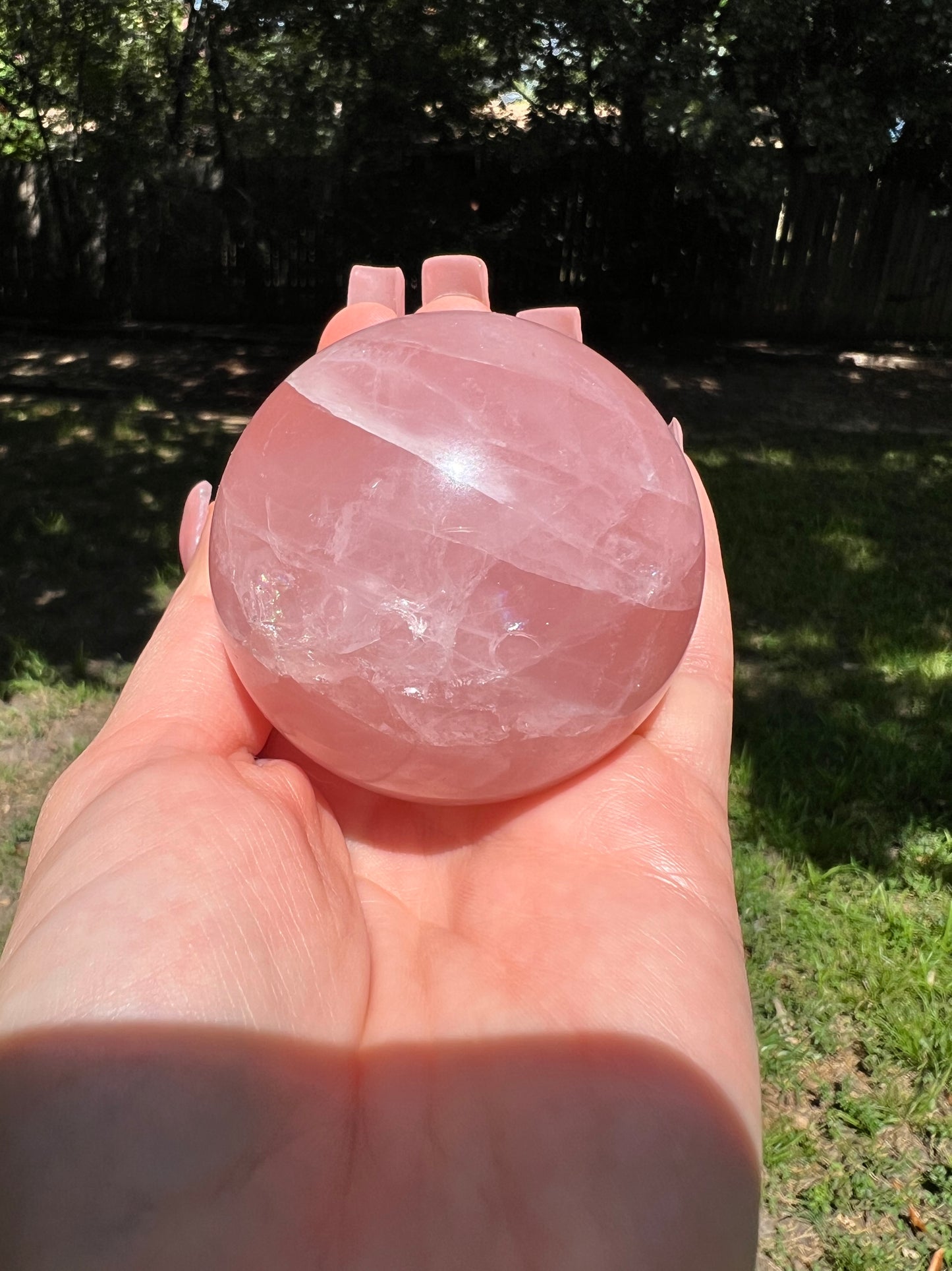 Rose Quartz Spheres