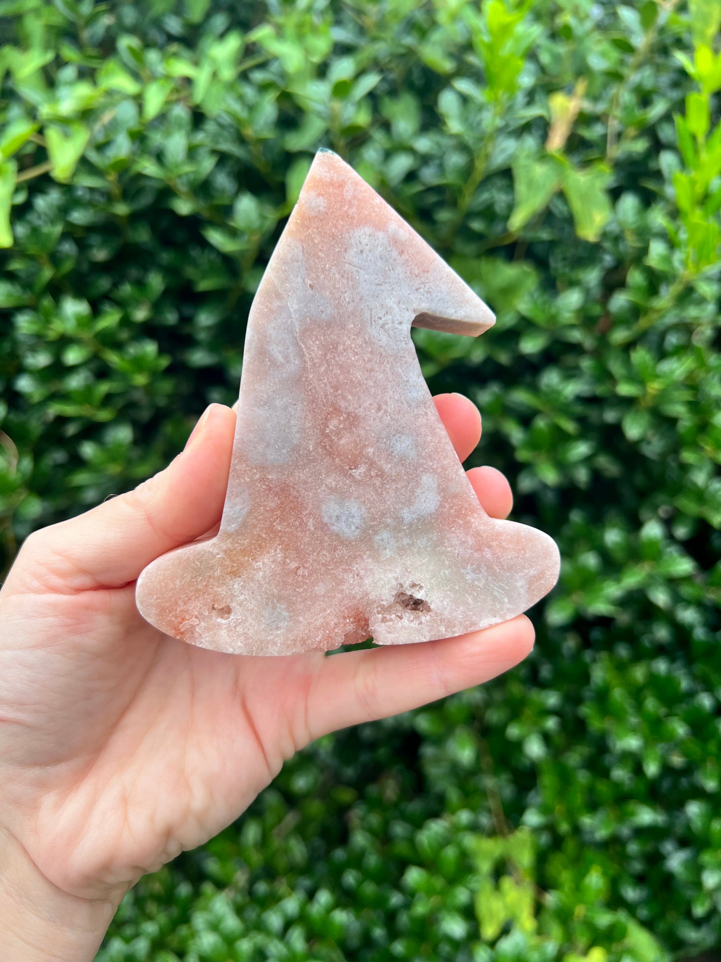 Pink Amethyst Witch Hat