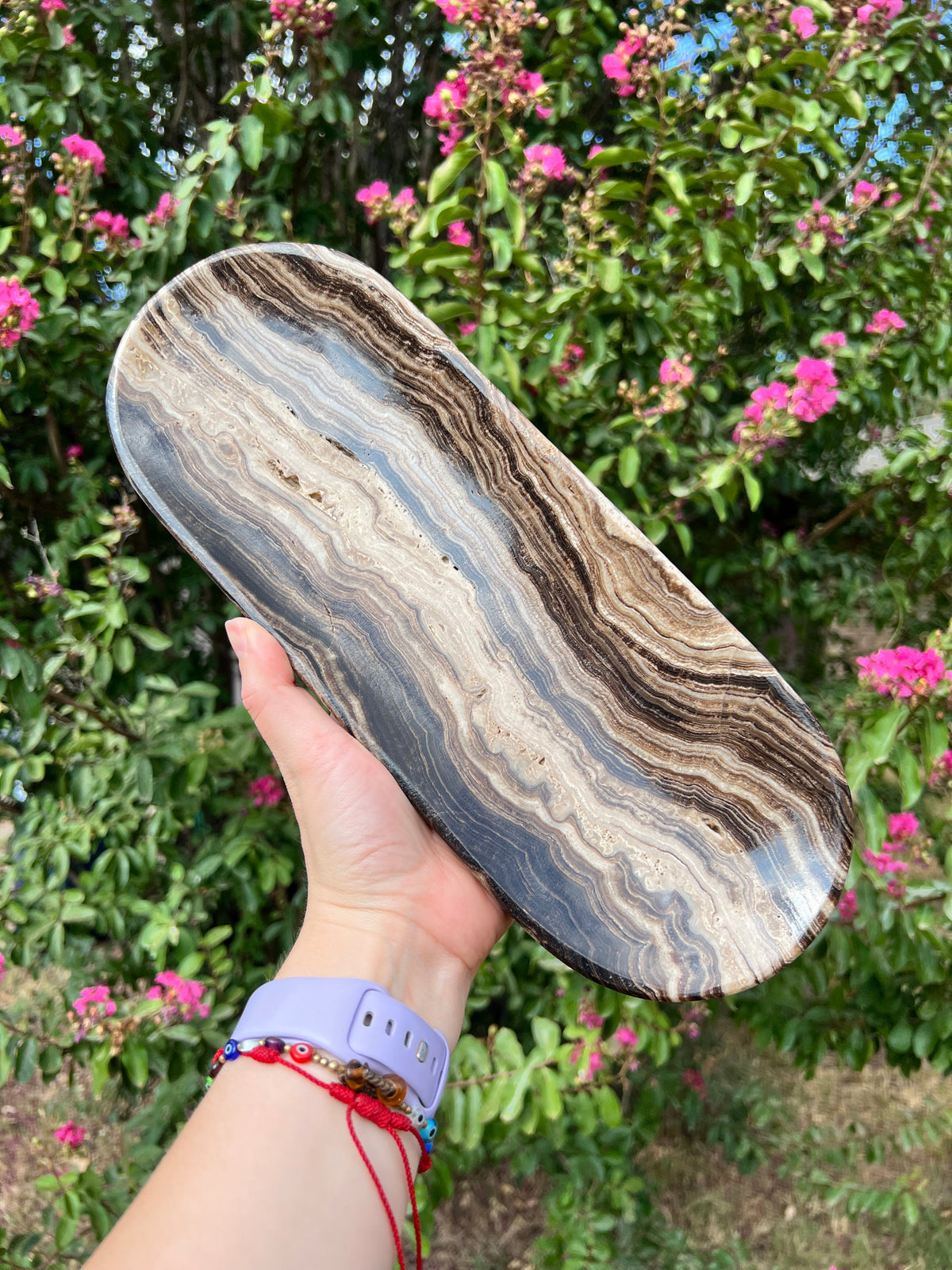 Mexican Onyx Decorative Tray