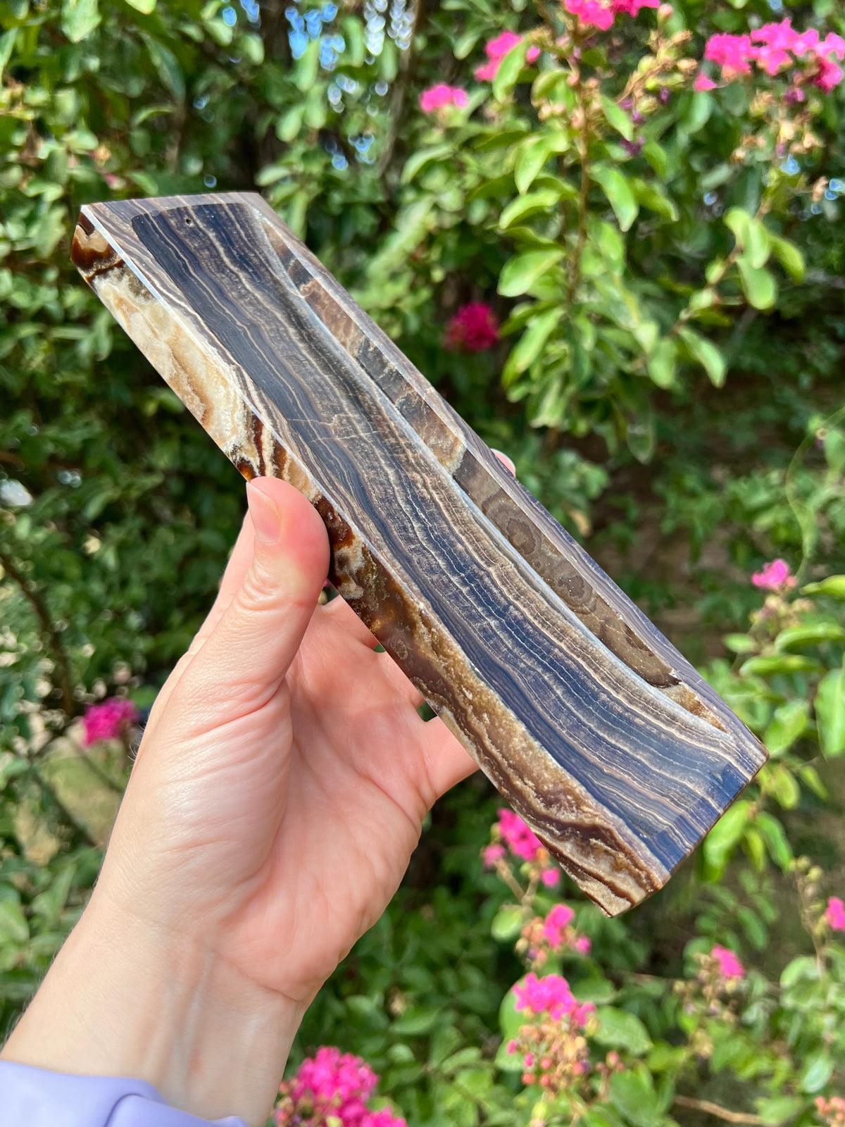 Mexican Onyx Incense Holder