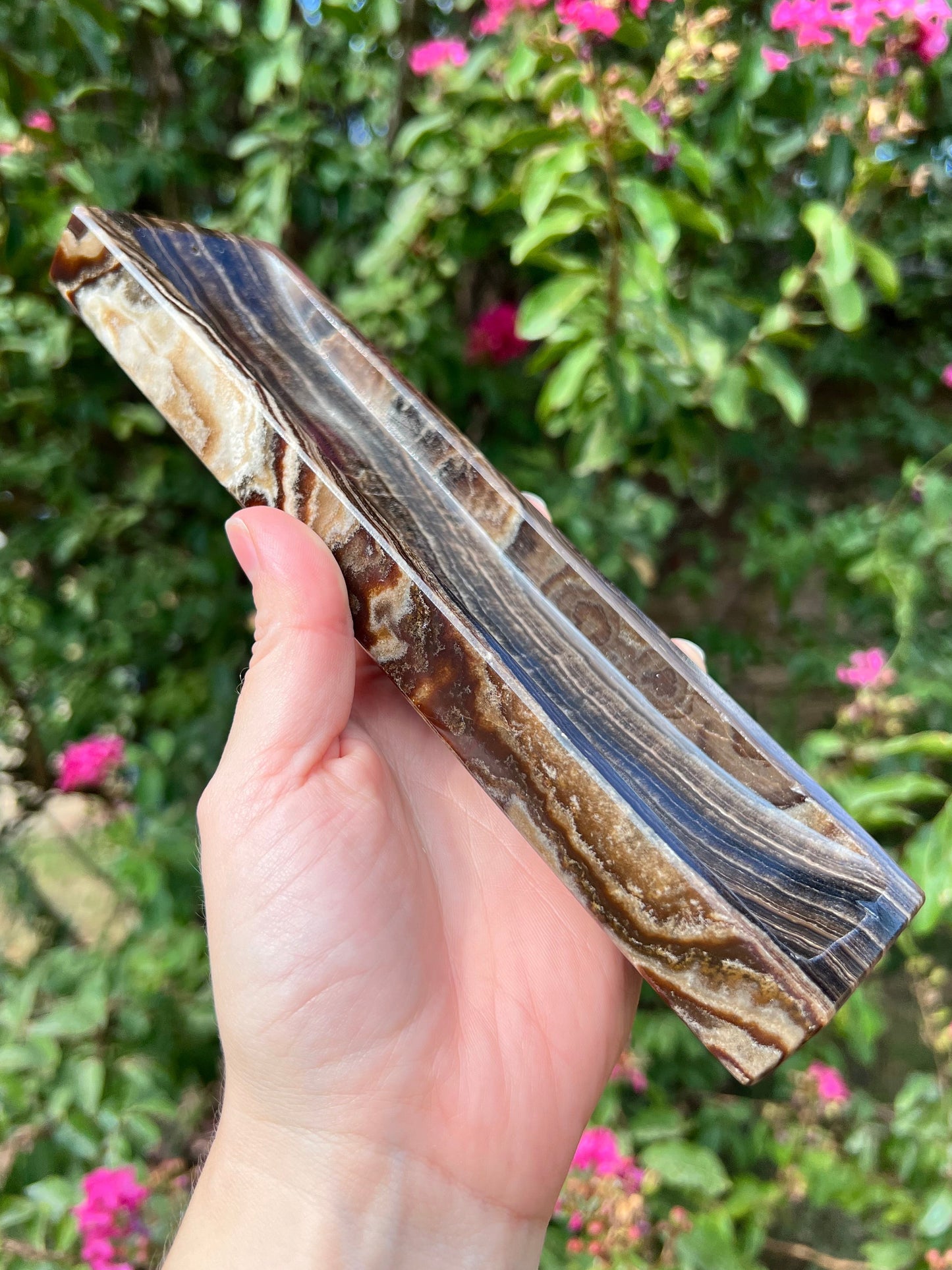 Mexican Onyx Incense Holder
