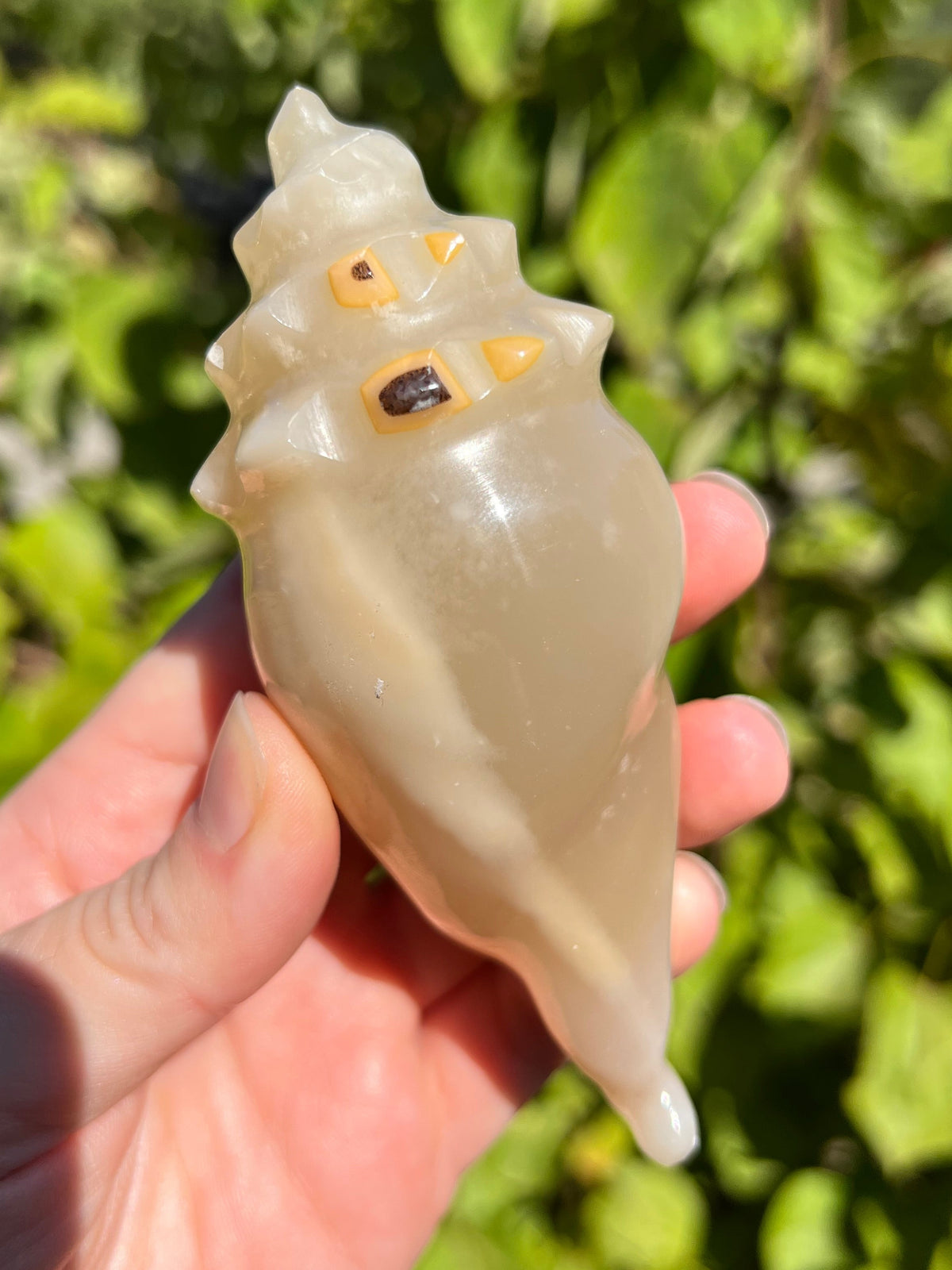 Mexican Onyx Shell Carvings