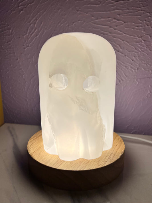 Mexican Onyx Ghost Lamps
