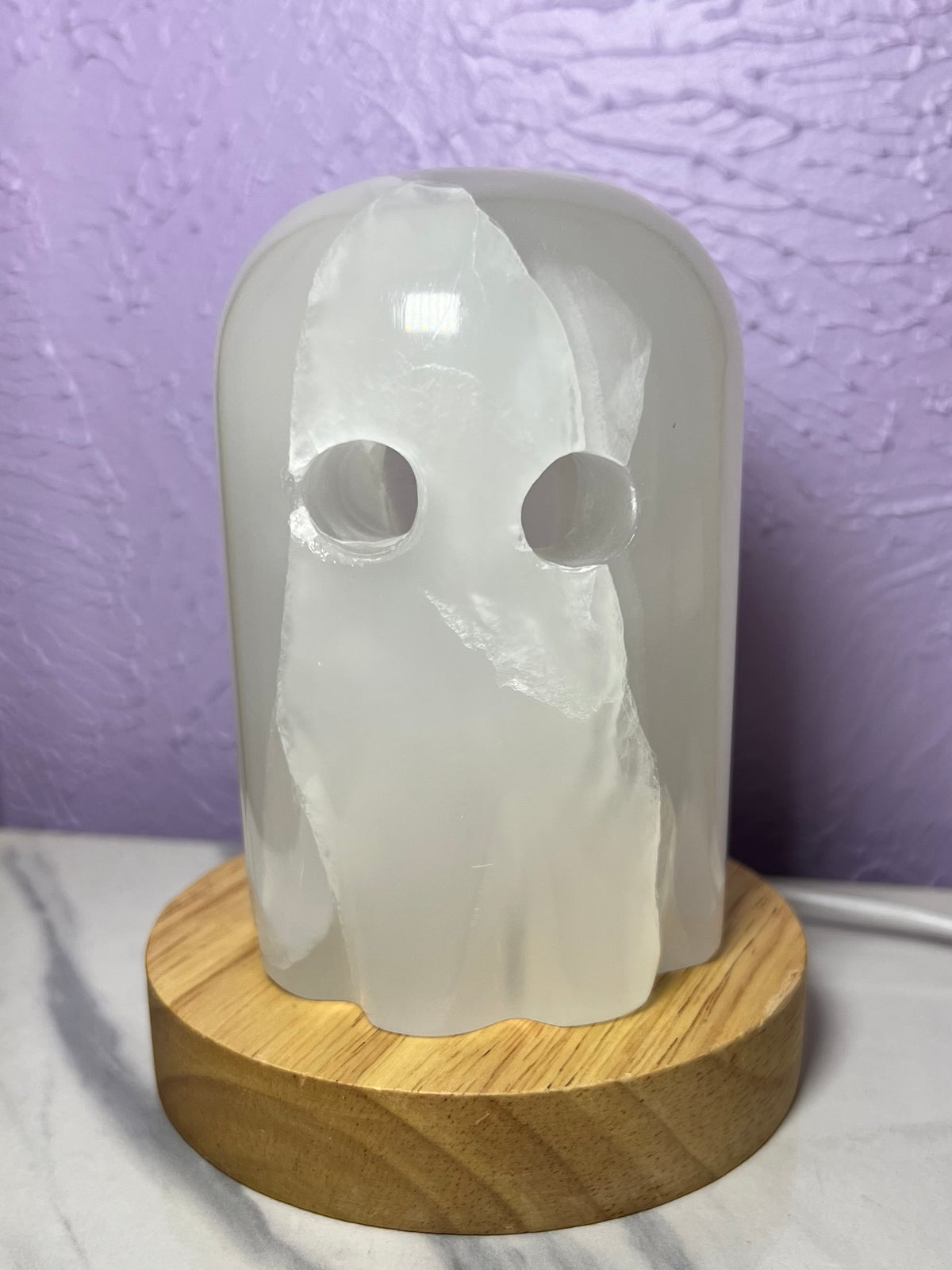 Mexican Onyx Ghost Lamps