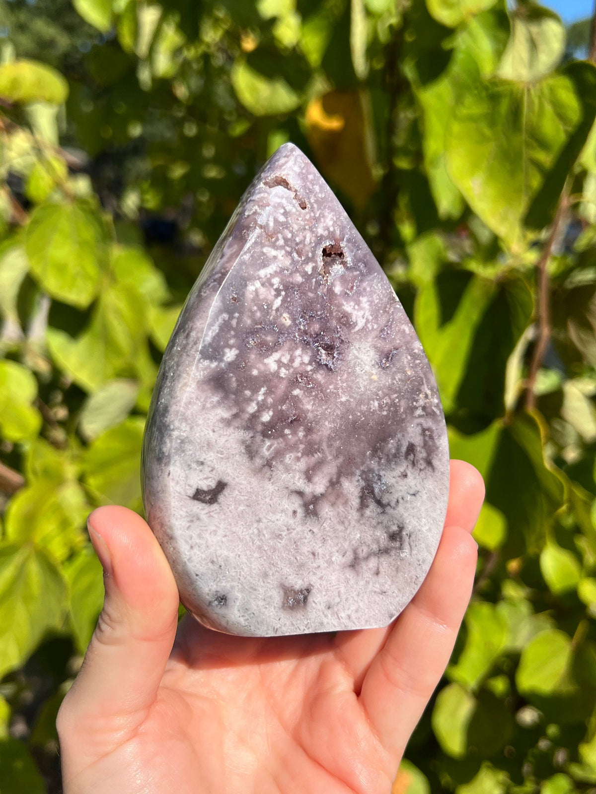 Pink Amethyst Flames