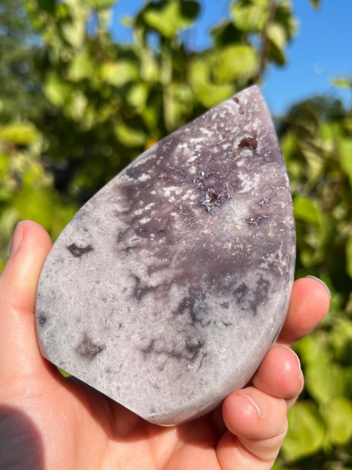 Pink Amethyst Flames
