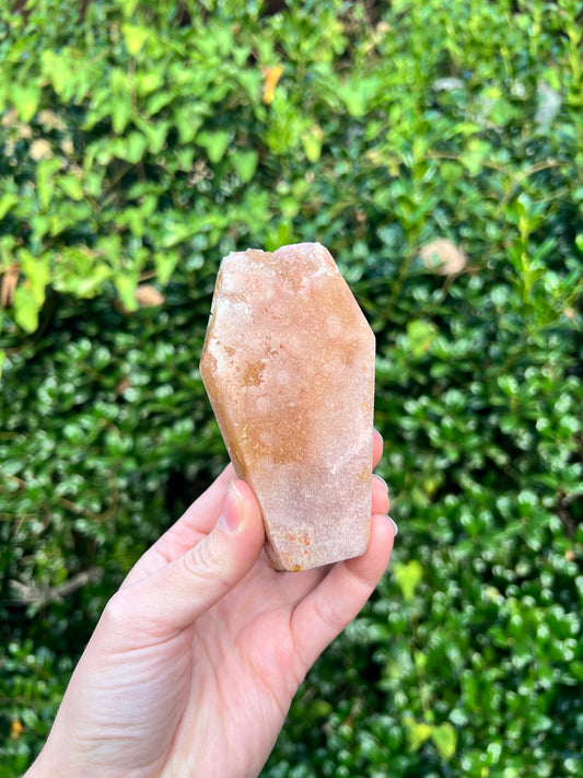 Pink Amethyst Coffin