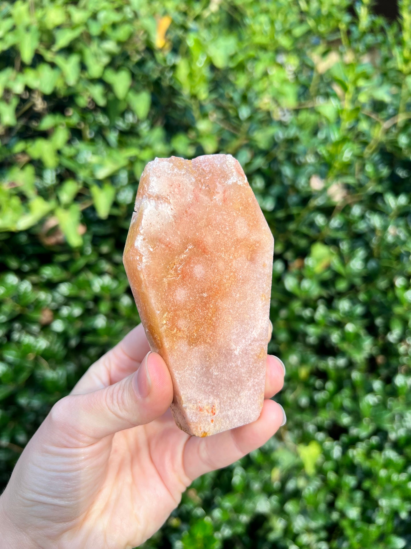 Pink Amethyst Coffin