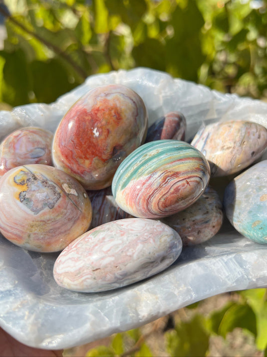 Sea Jasper Palm Stones