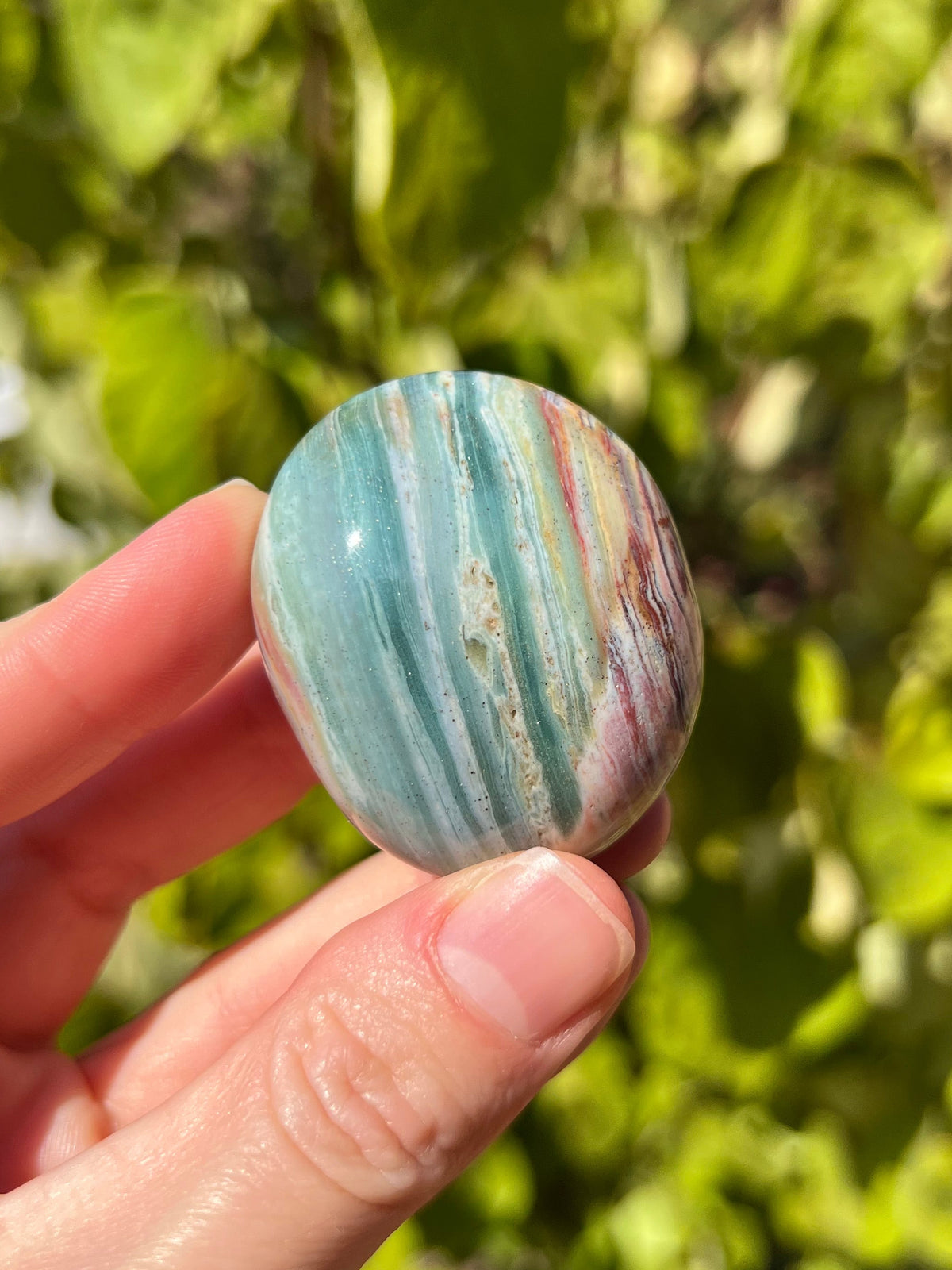 Sea Jasper Palm Stones
