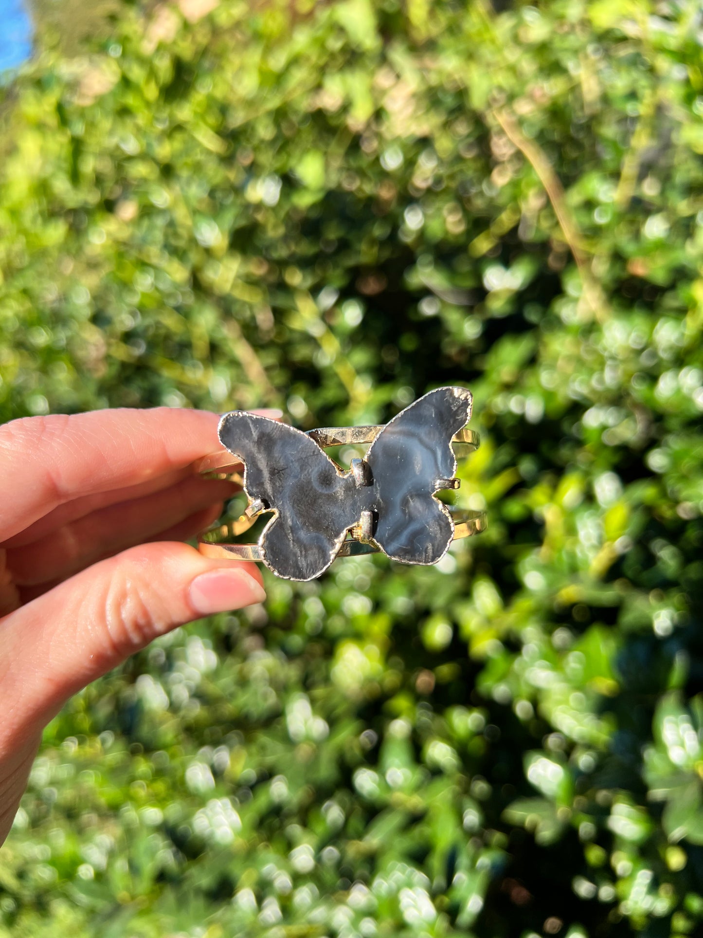 Agate Butterfly Bracelets