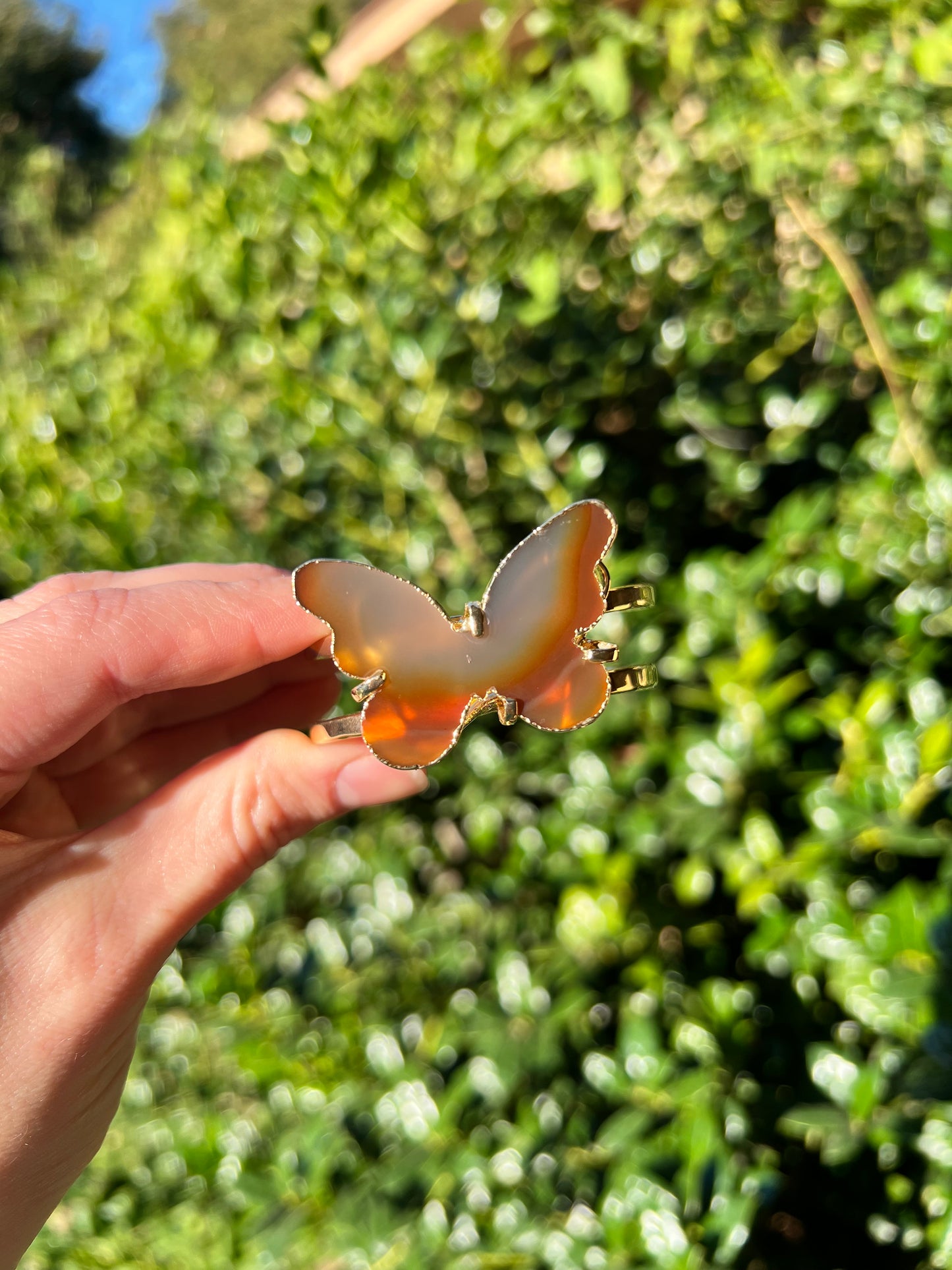 Agate Butterfly Bracelets