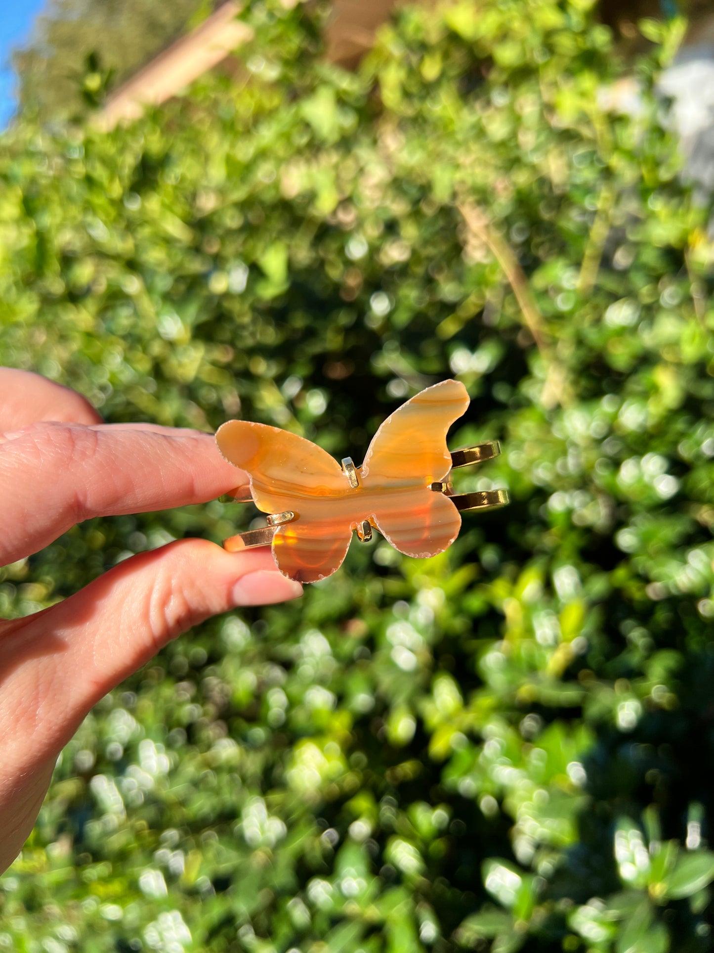 Agate Butterfly Bracelets