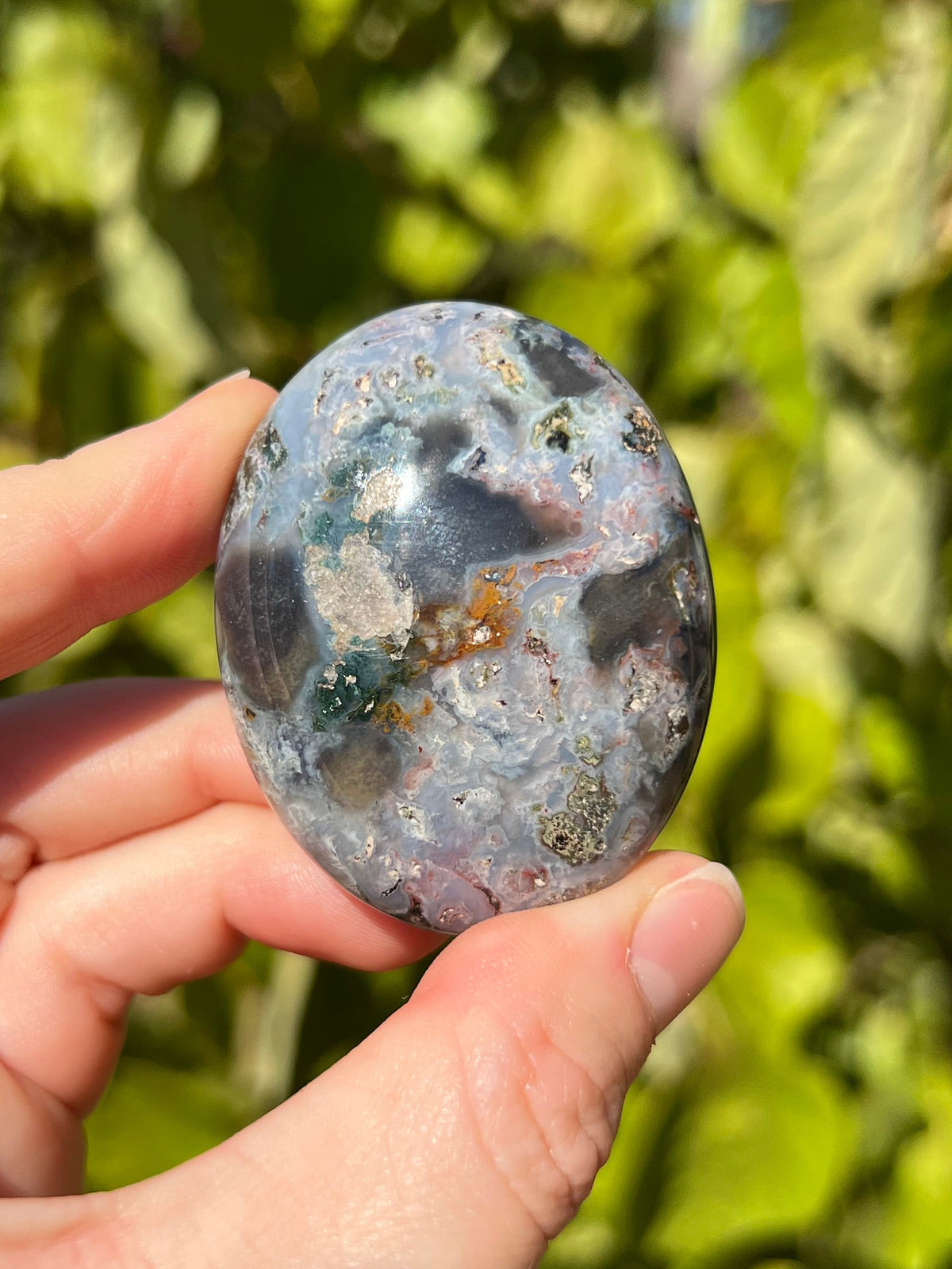 Ocean Jasper Palm Stones