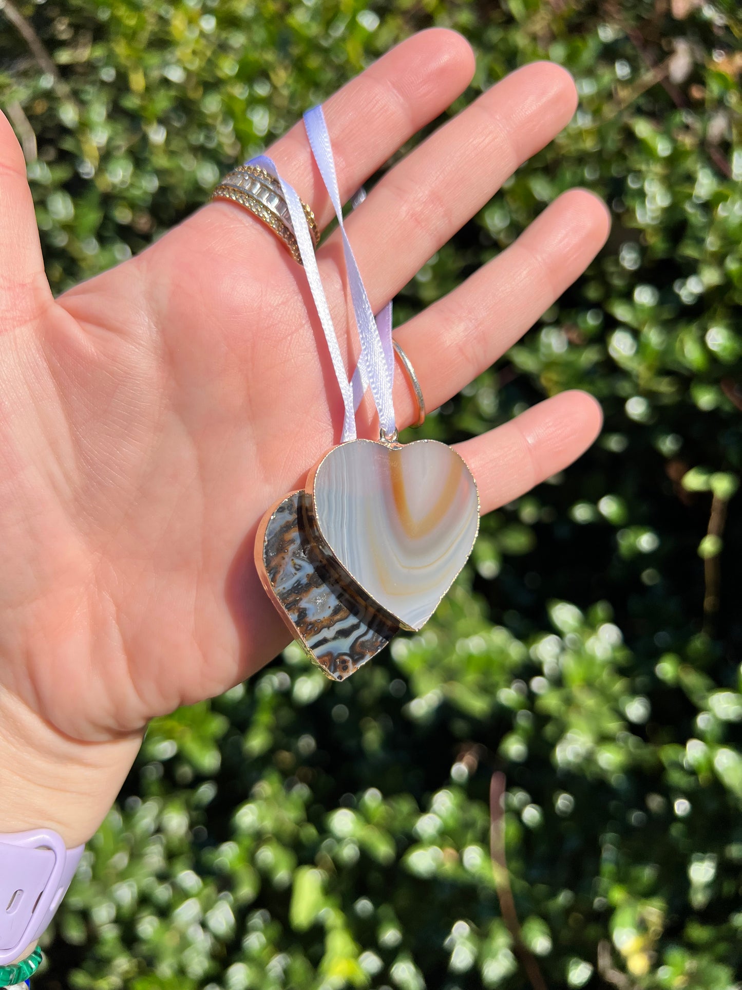 Agate Crystal Ornaments