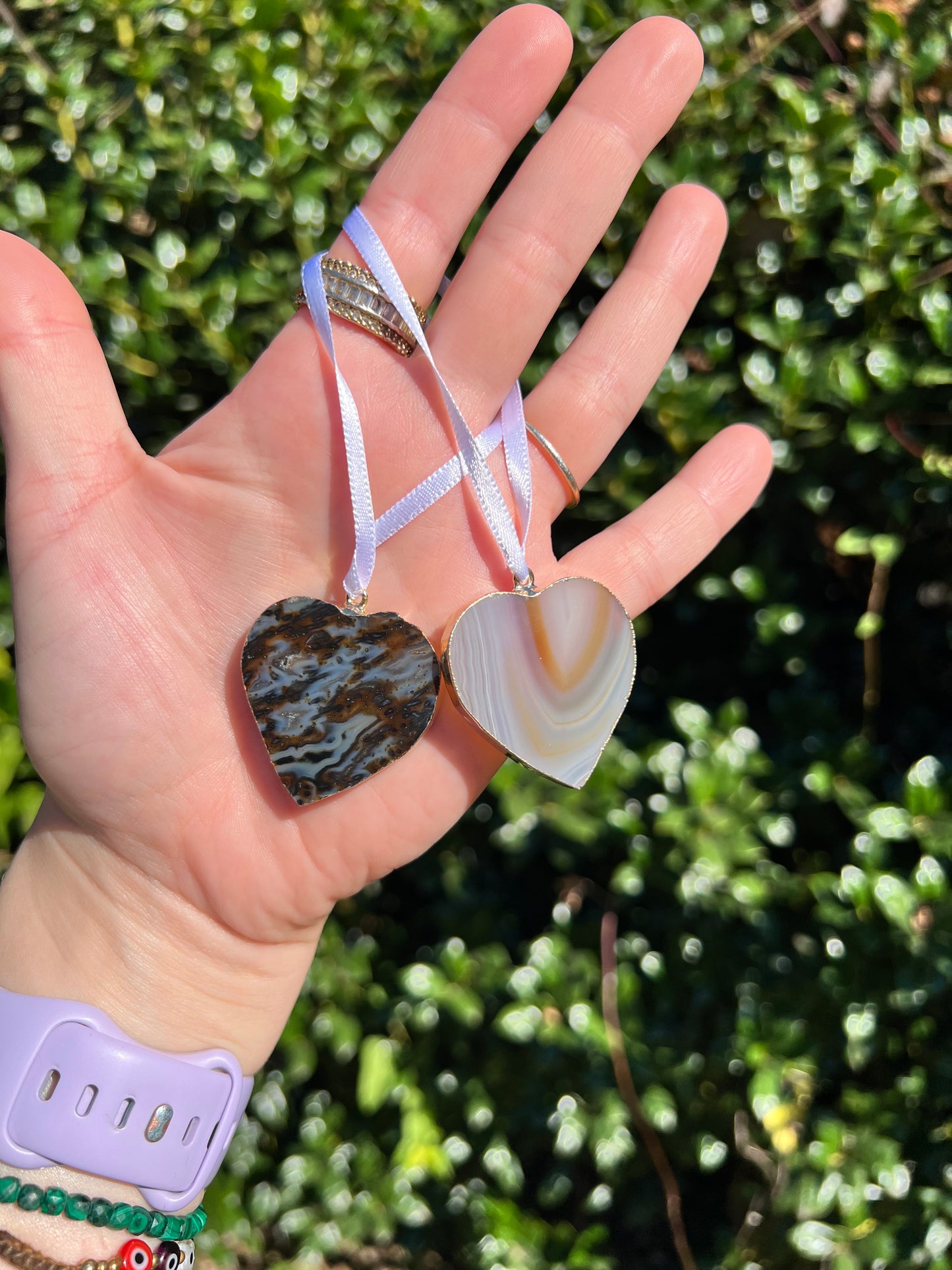 Agate Crystal Ornaments