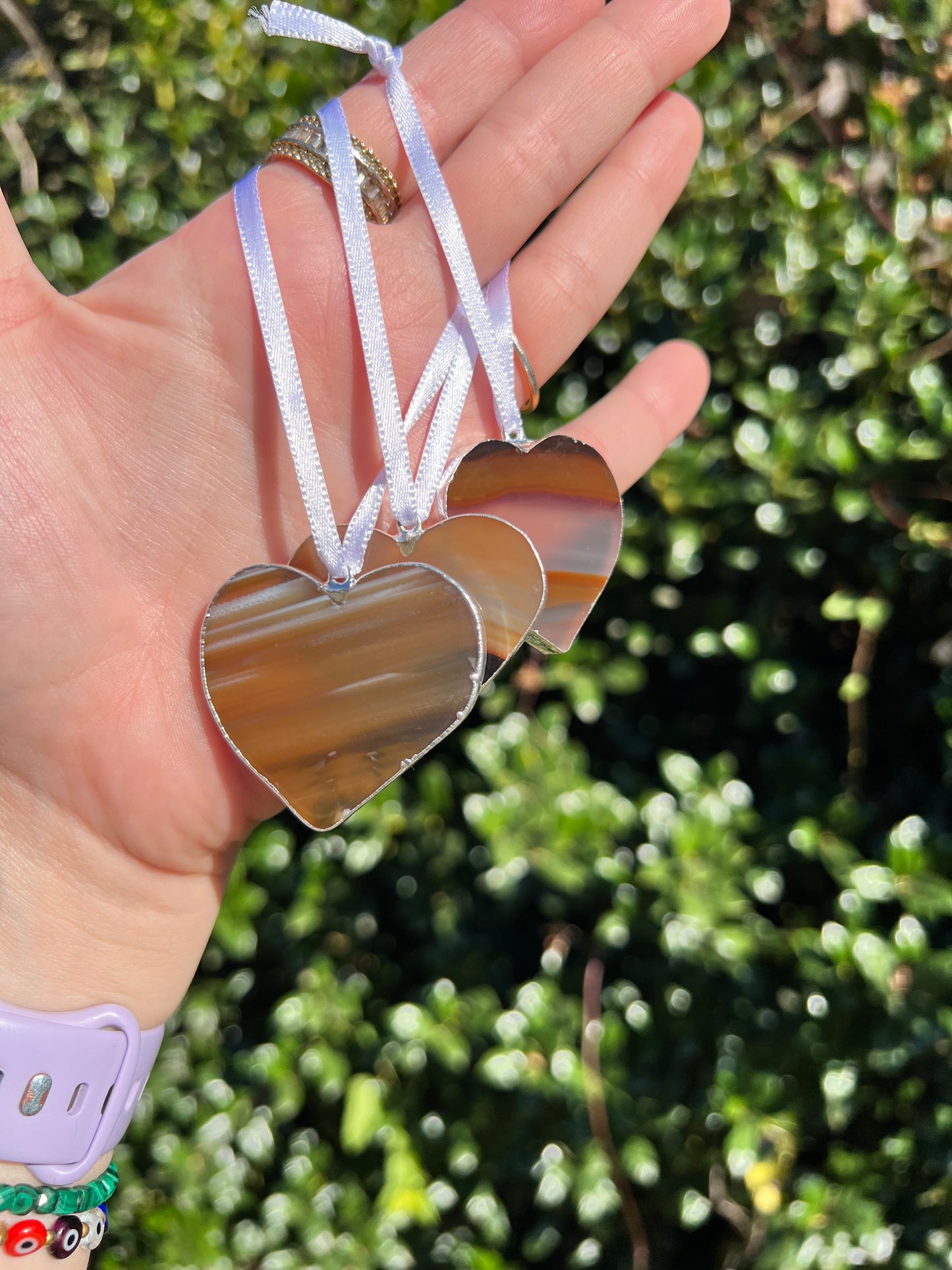 Agate Crystal Ornaments