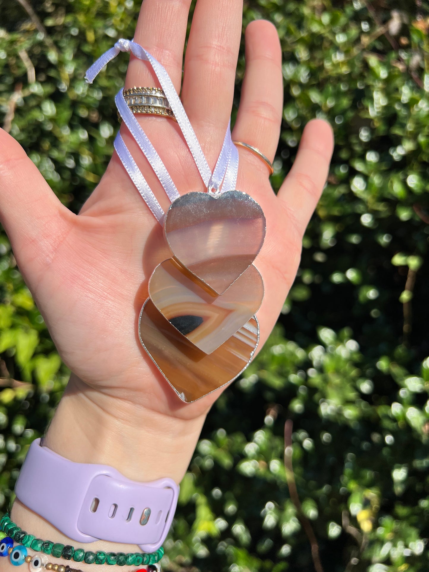 Agate Crystal Ornaments