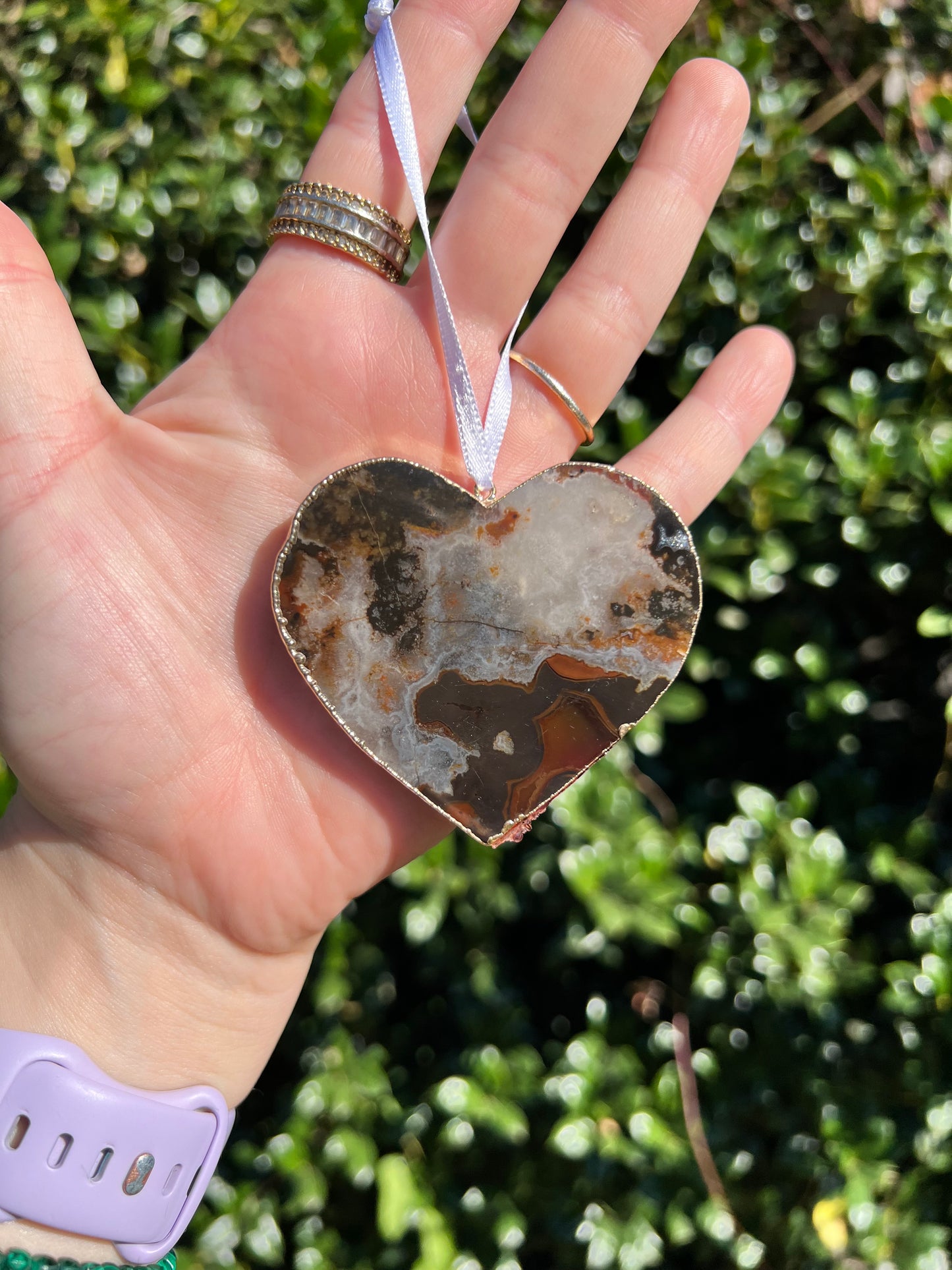 Agate Crystal Ornaments