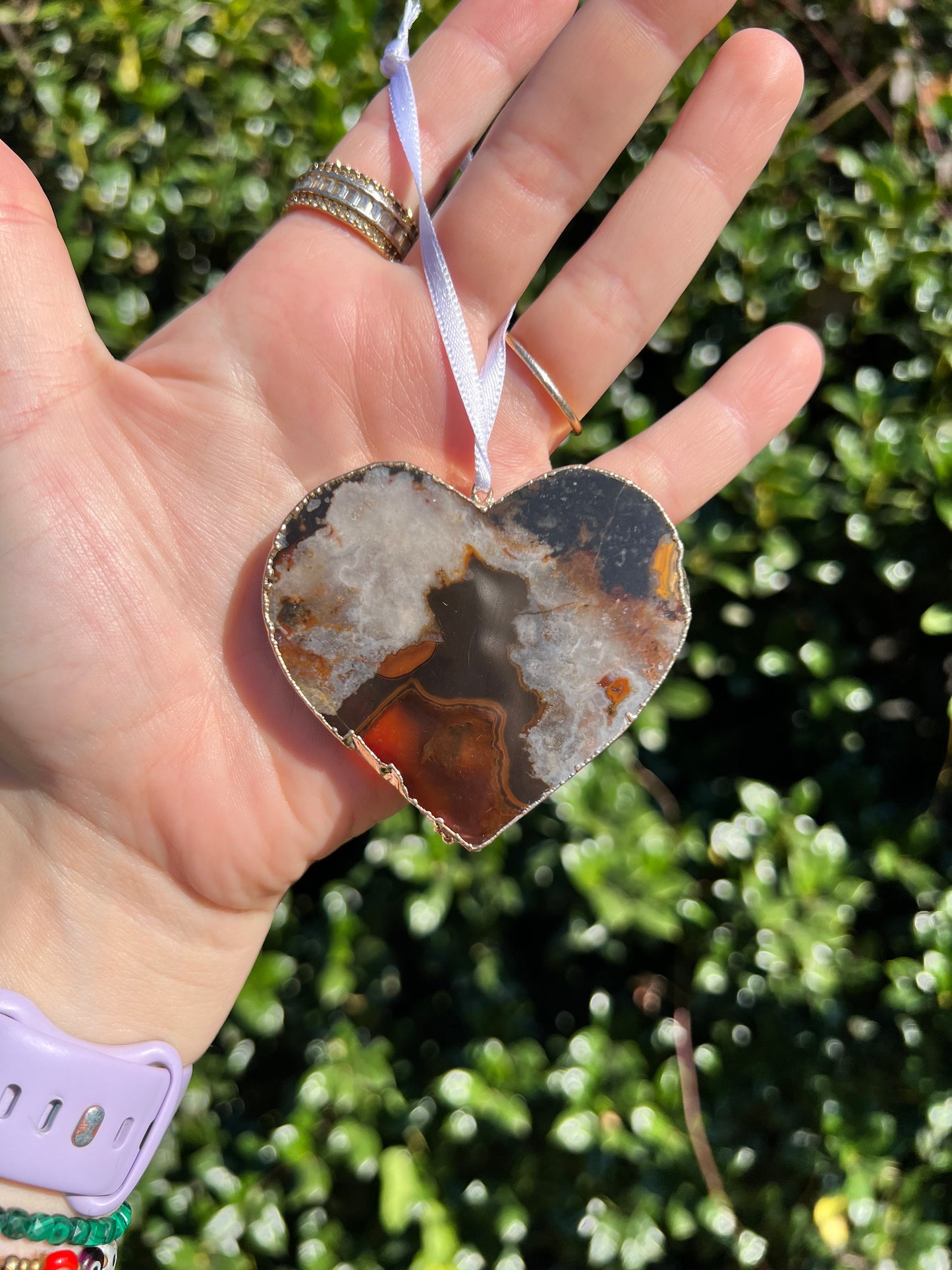 Agate Crystal Ornaments