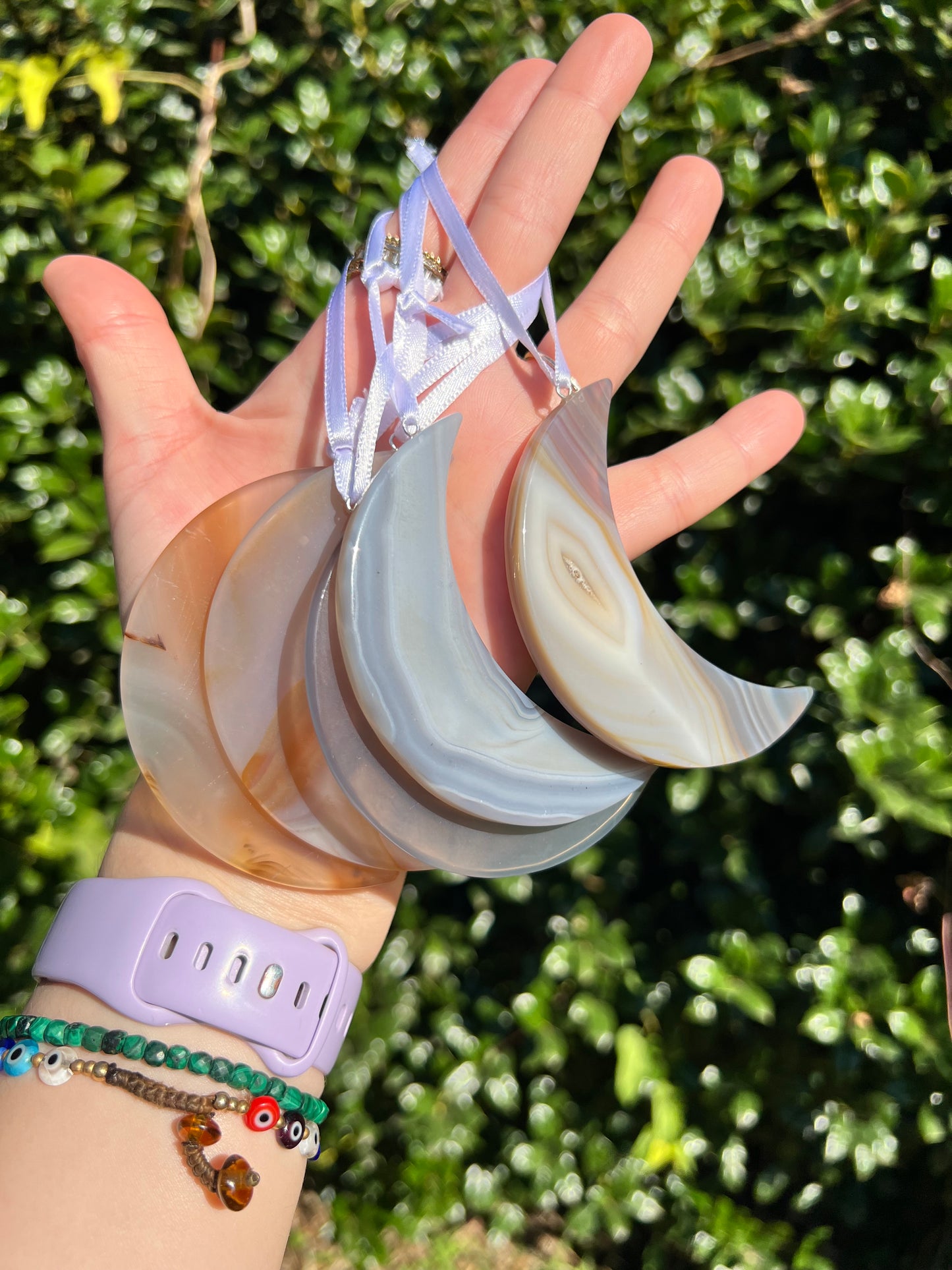 Agate Crystal Ornaments