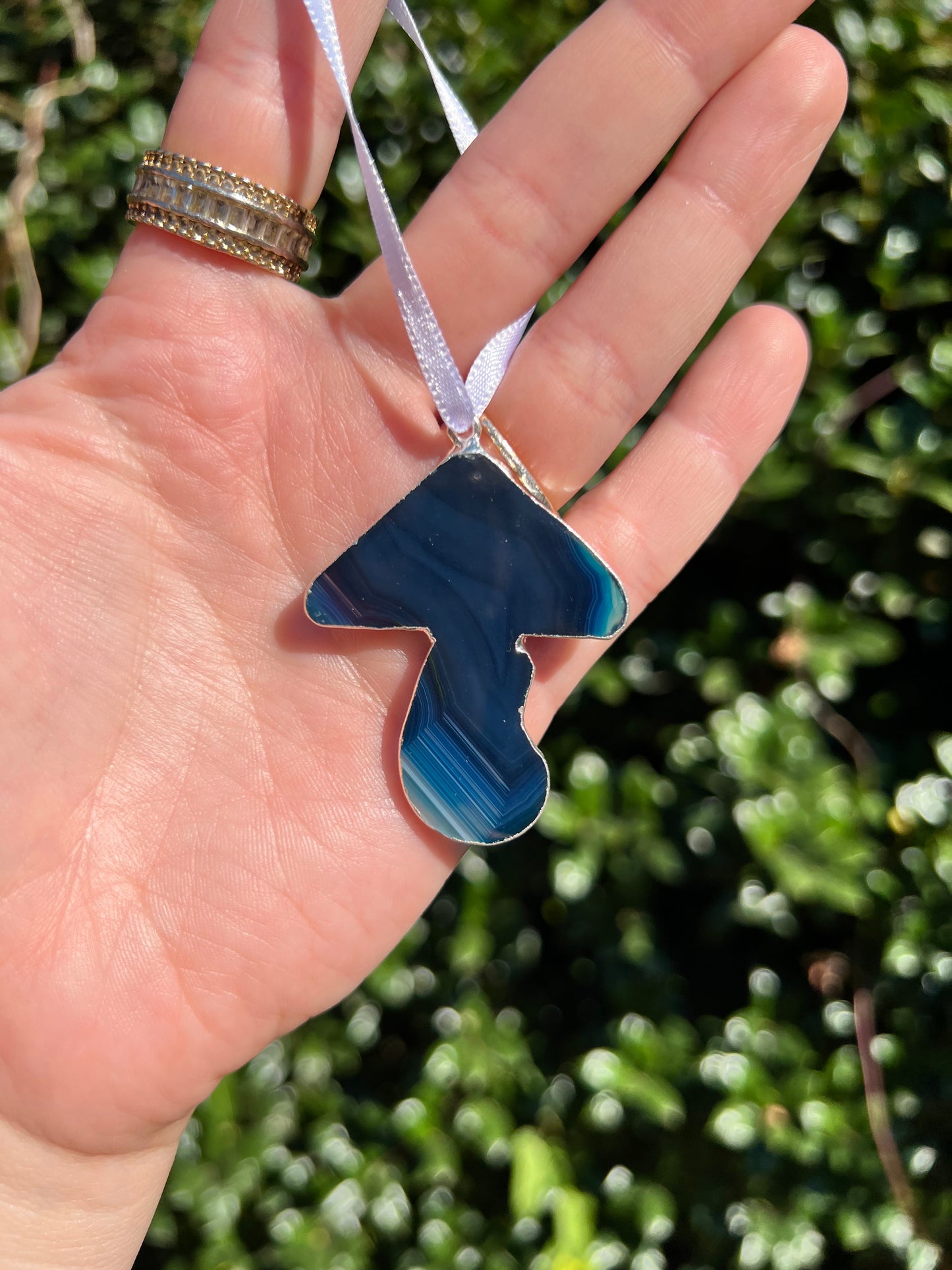 Agate Crystal Ornaments