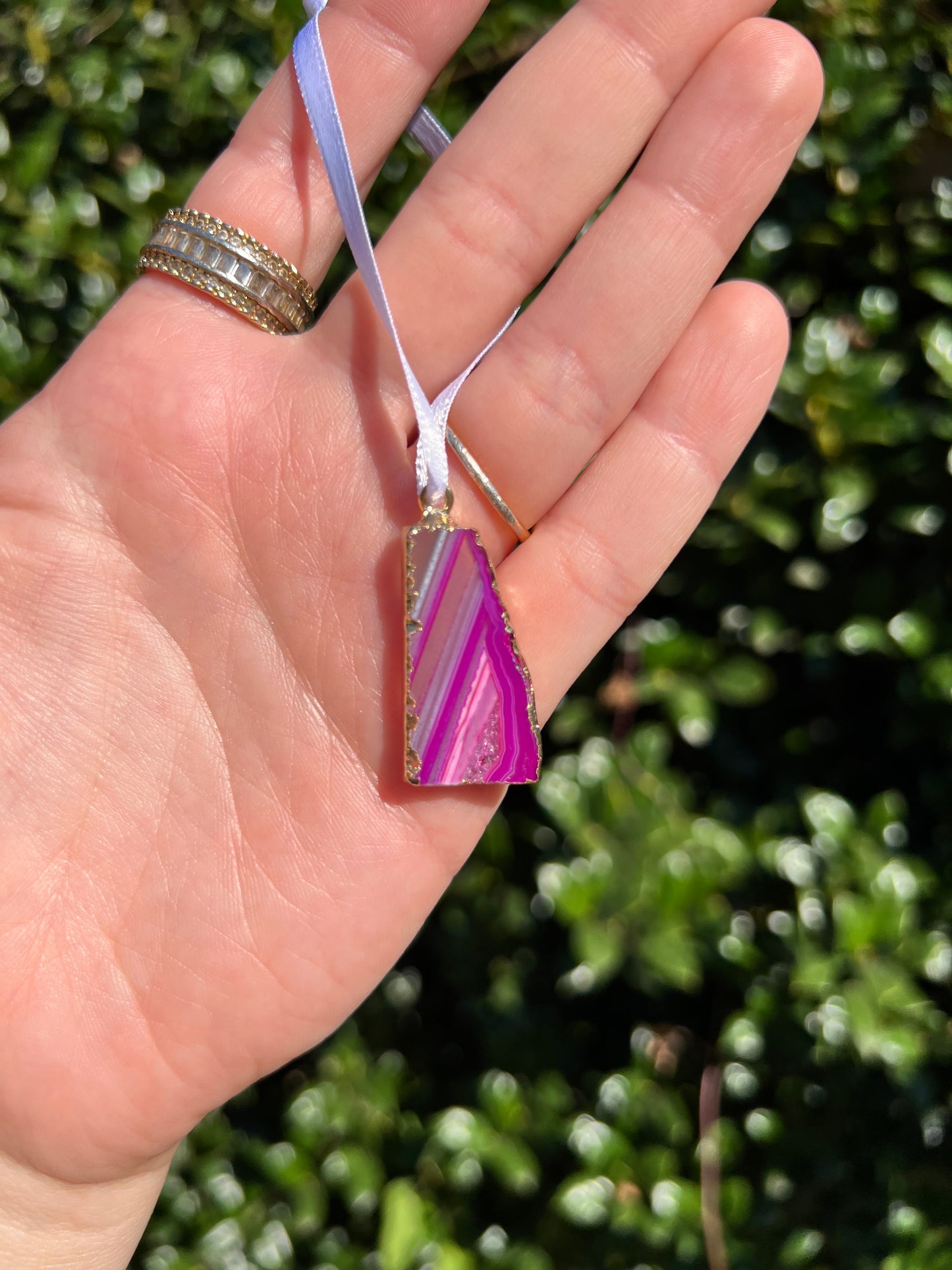 Agate Crystal Ornaments