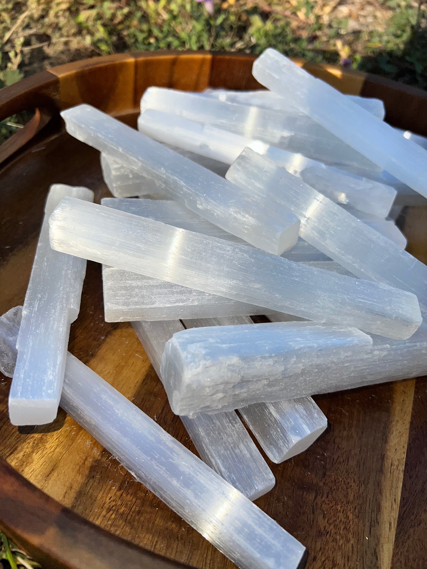 Selenite Wands