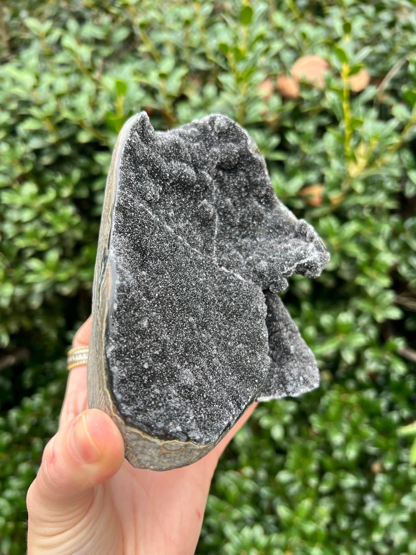 Black Amethyst Cut Bases