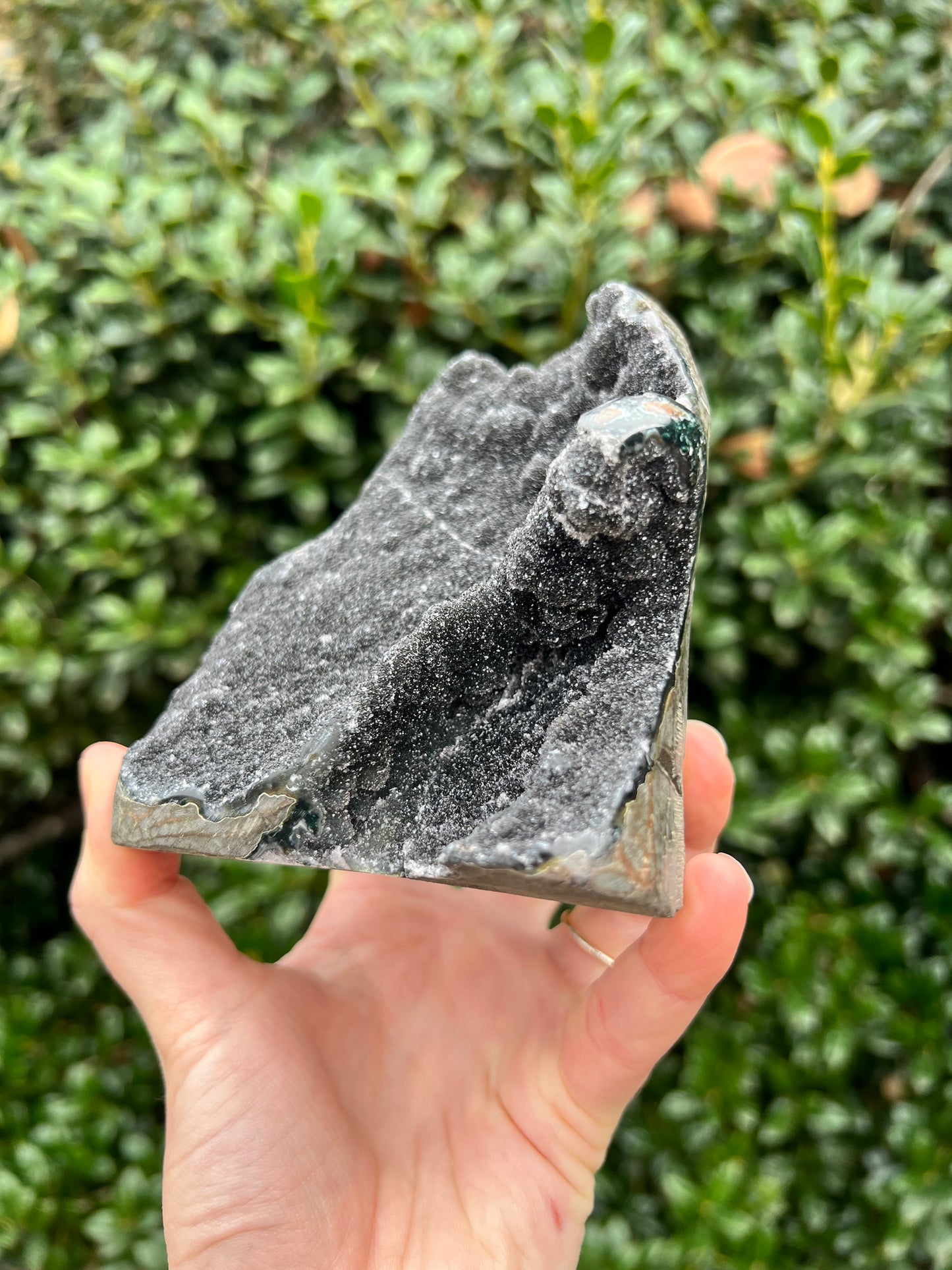 Black Amethyst Cut Bases