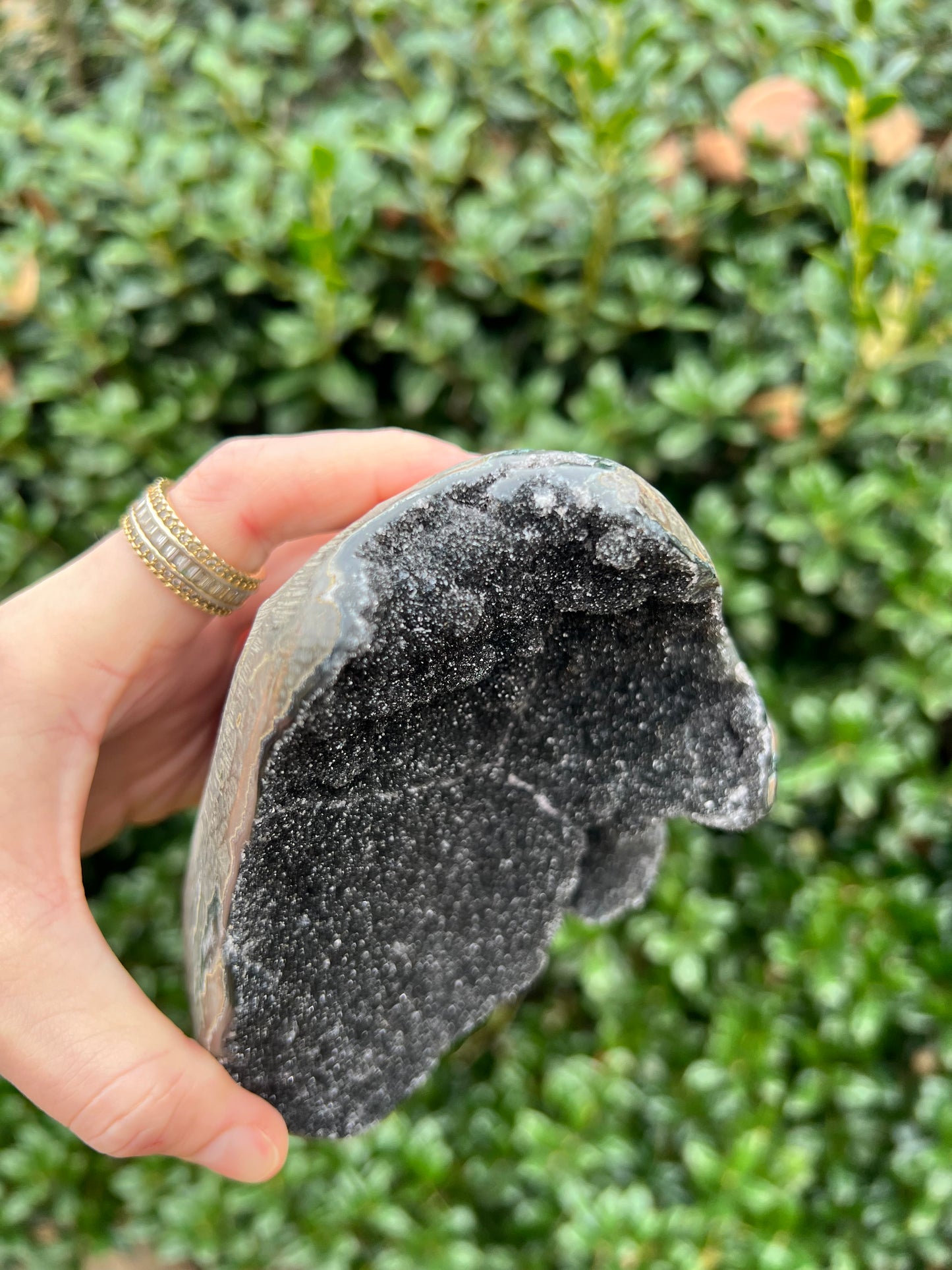 Black Amethyst Cut Bases