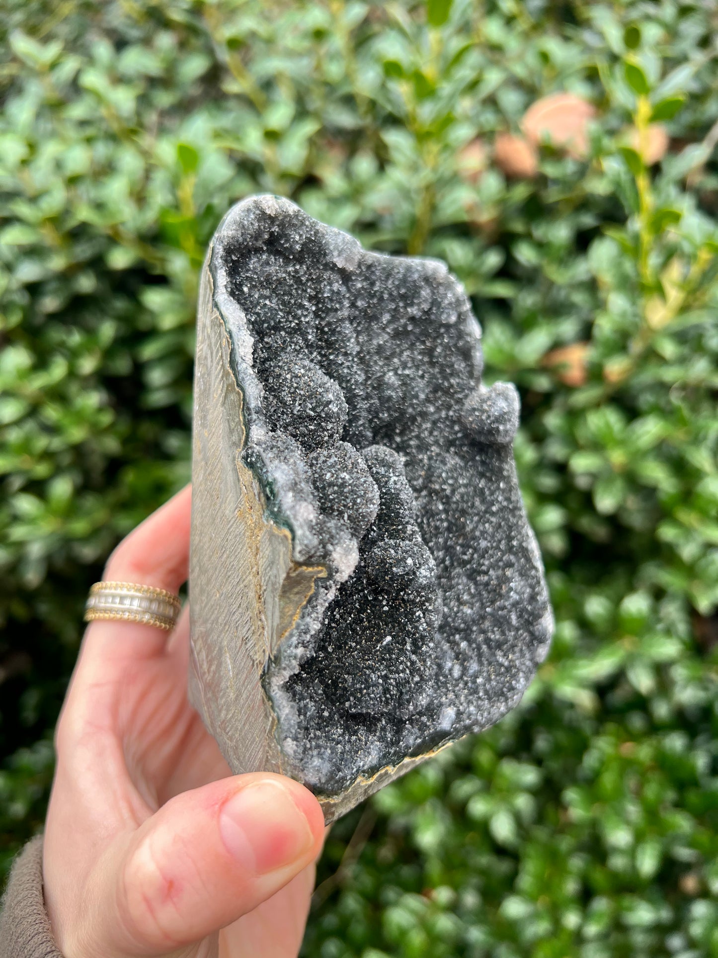 Black Amethyst Cut Bases