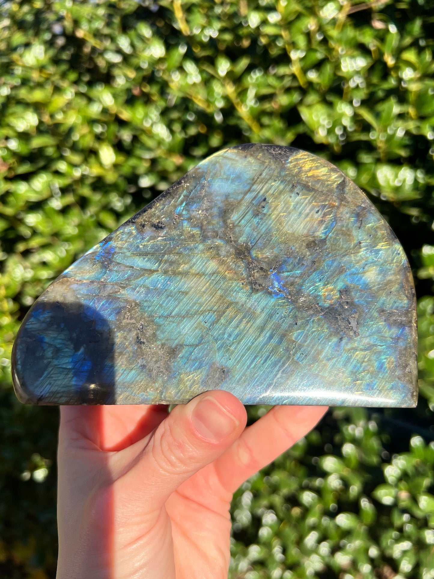 Labradorite Cut Bases