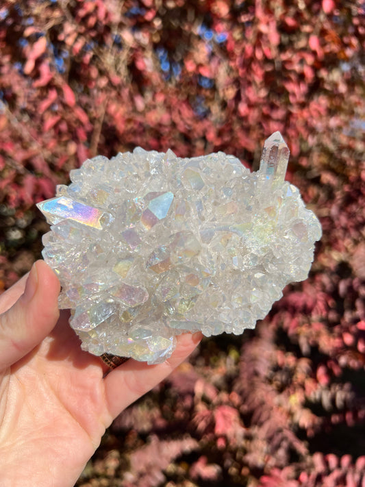 Angel Aura Quartz Cluster