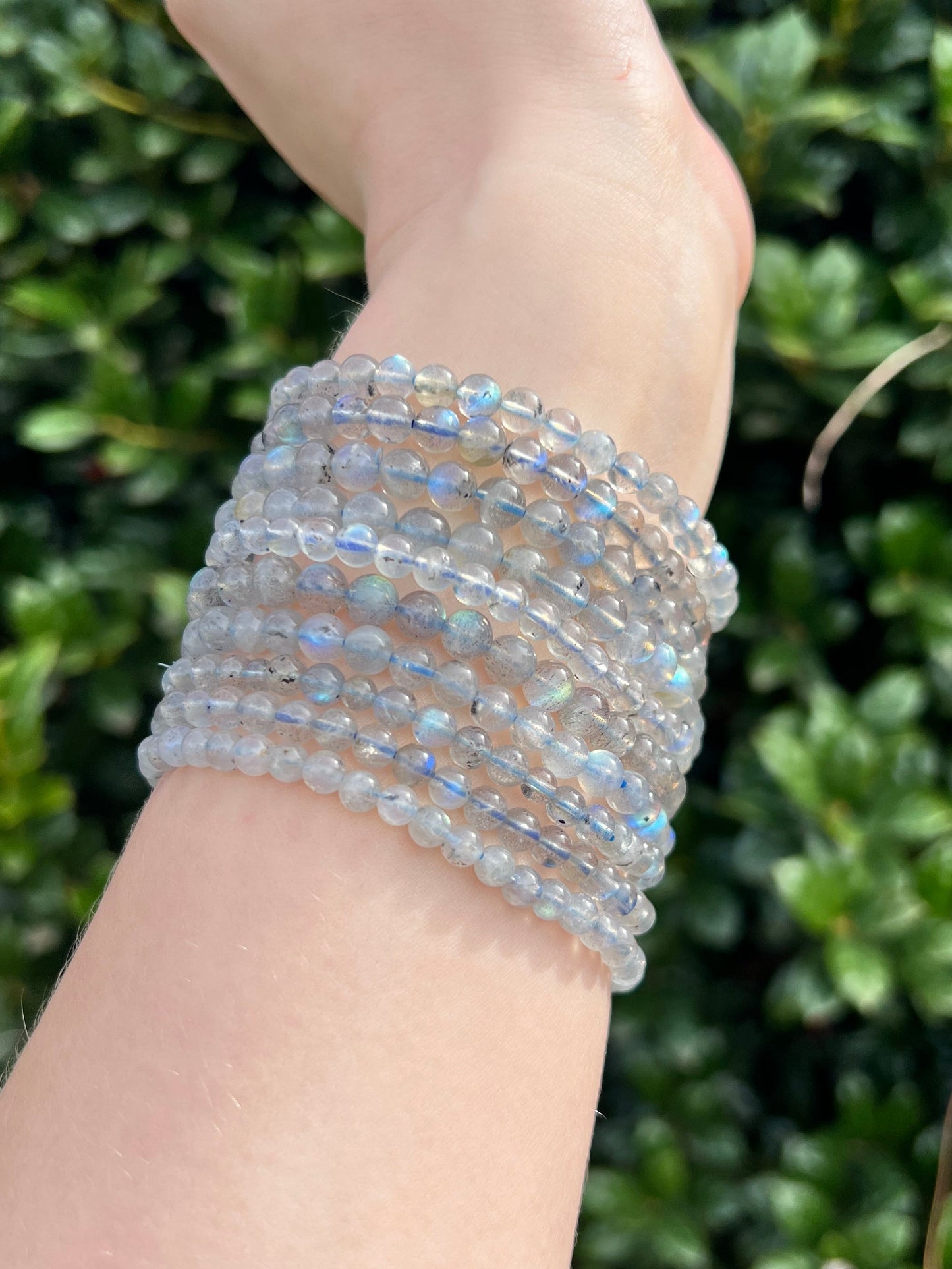 Labradorite Beaded Bracelets