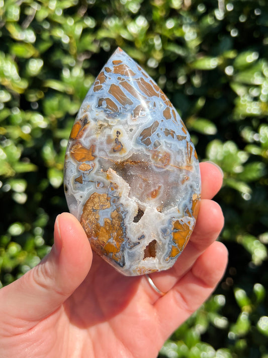 Brecciated Jasper Flames