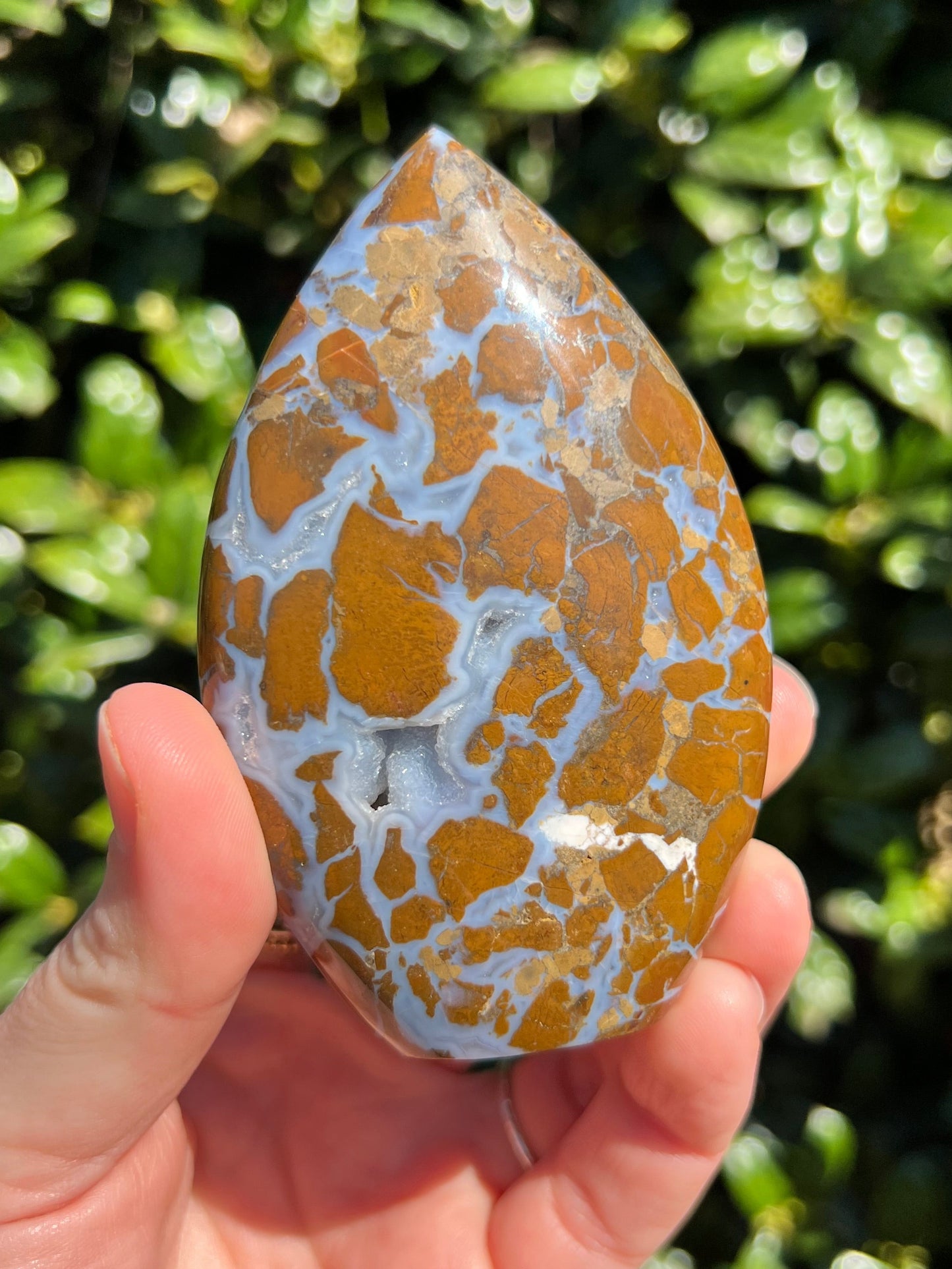 Brecciated Jasper Flames