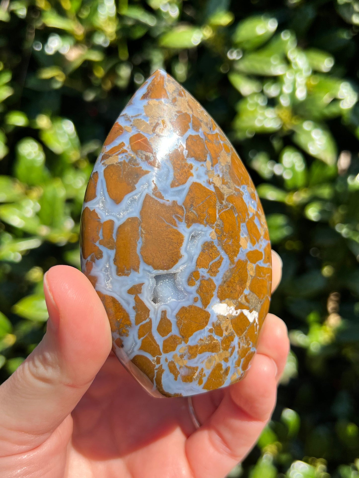 Brecciated Jasper Flames