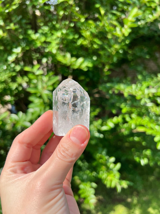 Clear Quartz Towers