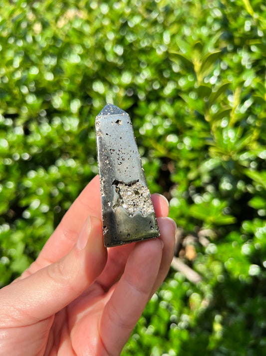 Pyrite Obelisks