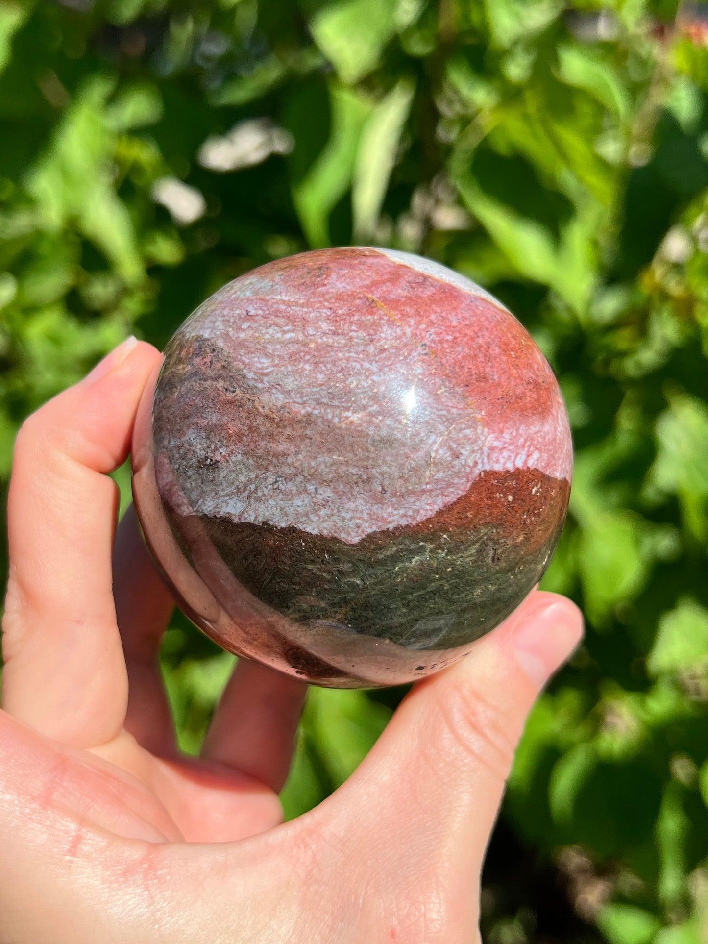 Sea Jasper Spheres
